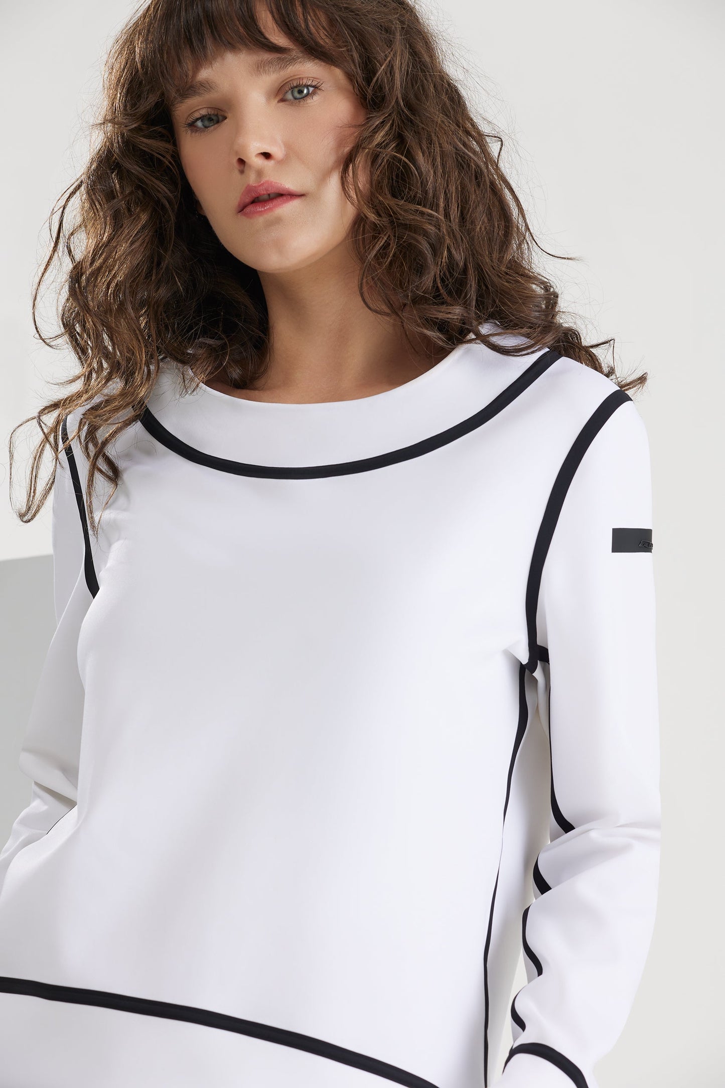 Fleece White Sun Round Wom