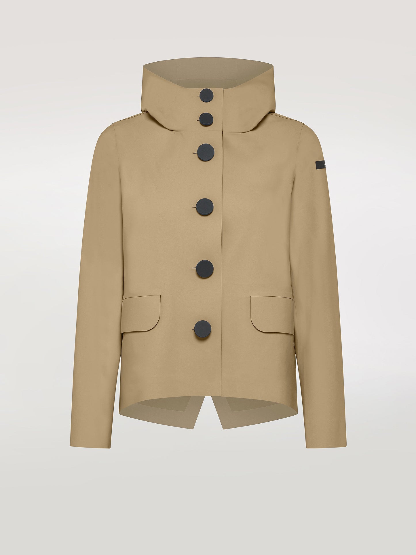 Techno Color Hood Wom Jkt