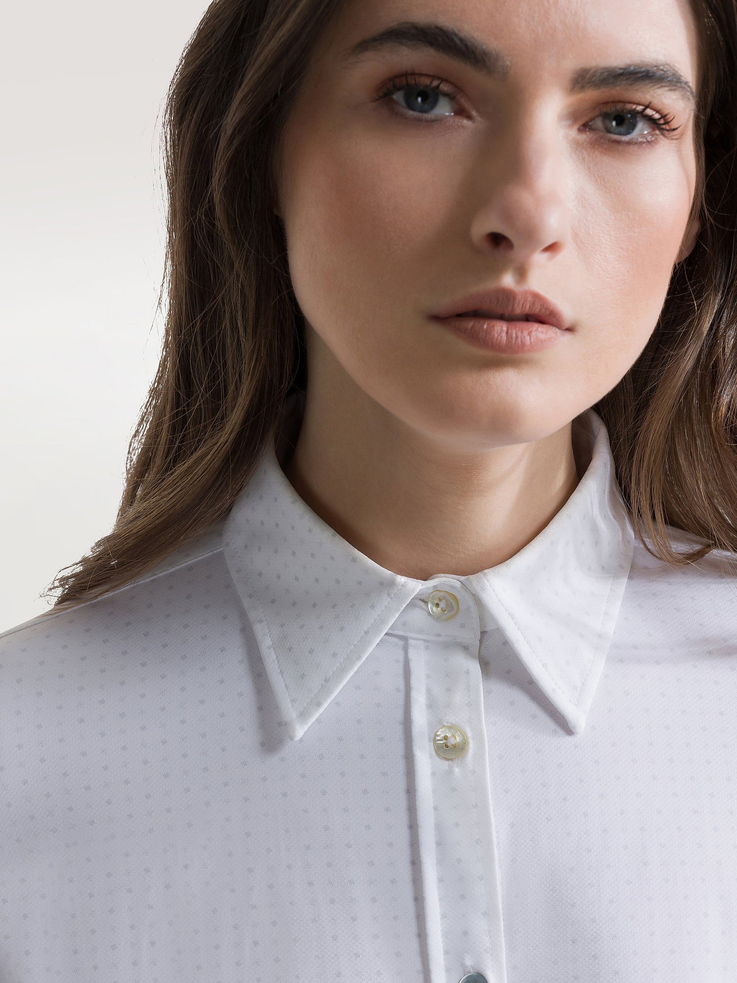Micro White Wom Shirt