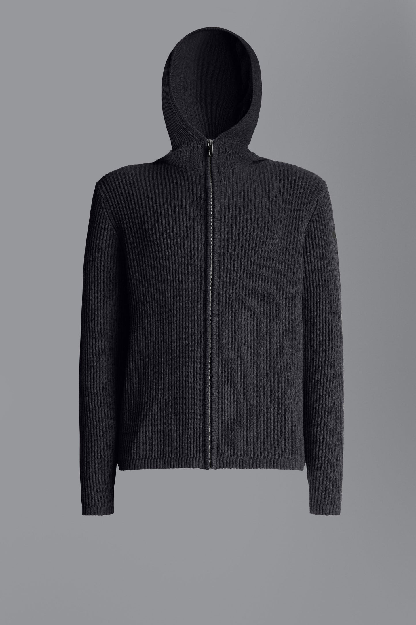 Knit Cotton 7 Hood Zip