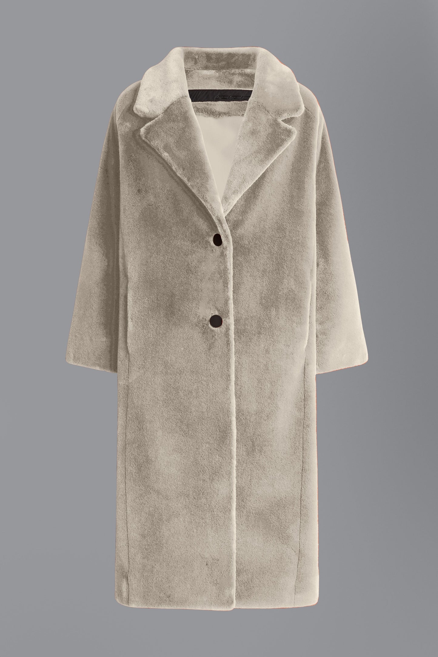 Jkt Eco Fur Kimono Coat Lady