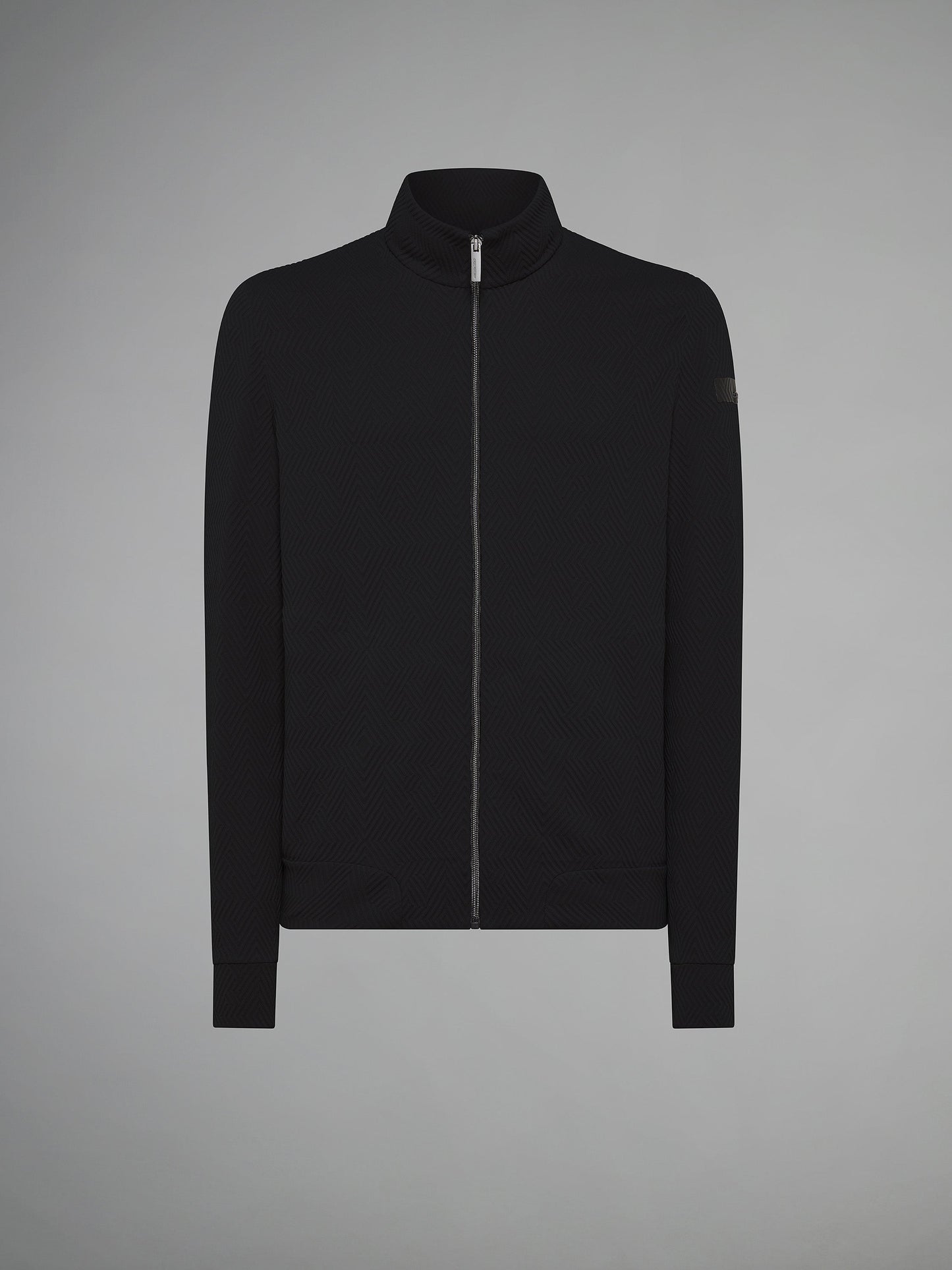 Razzle Dazzle Jacquard Zip Fleece