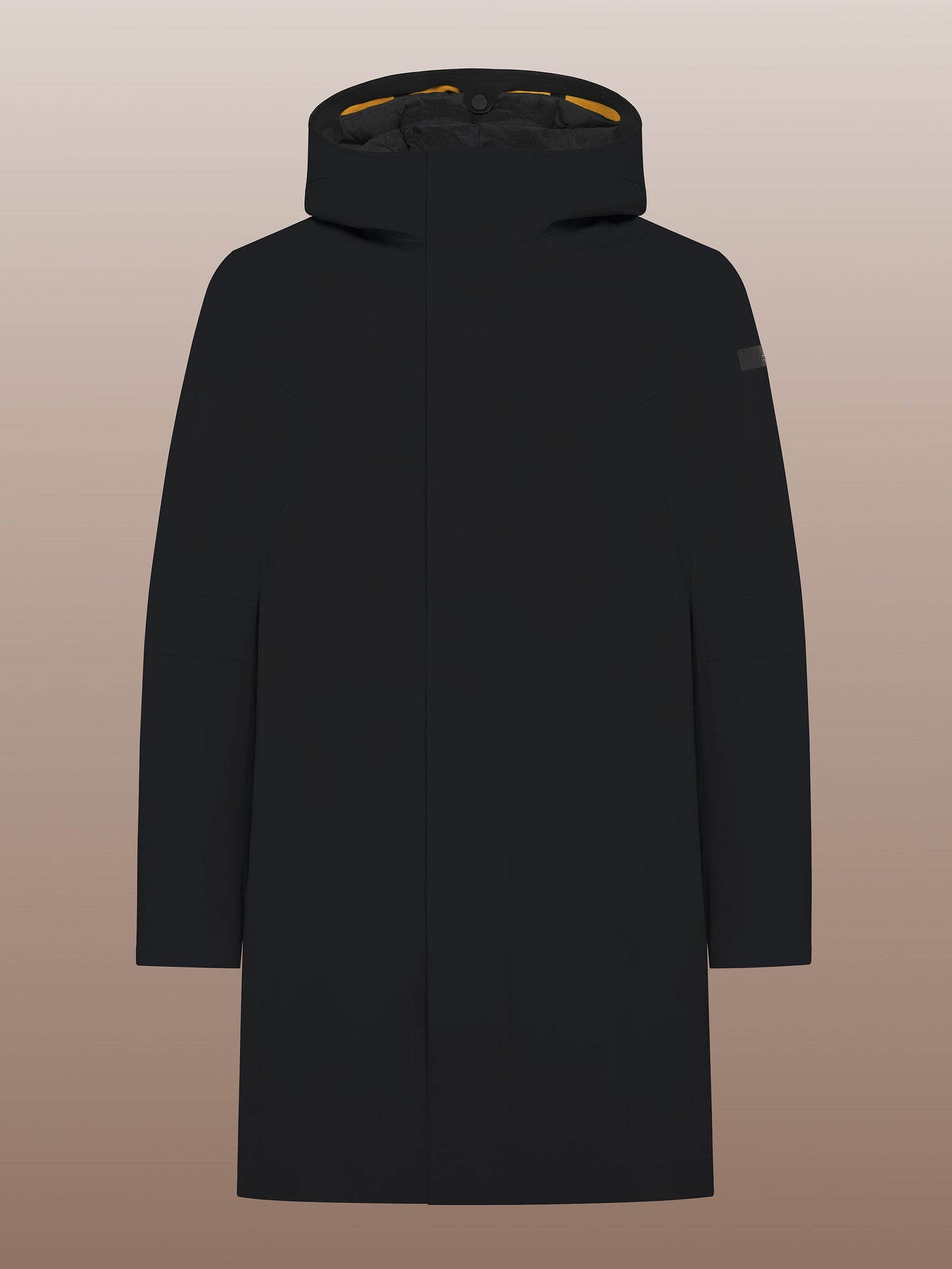 Color Detachable Parka Jkt