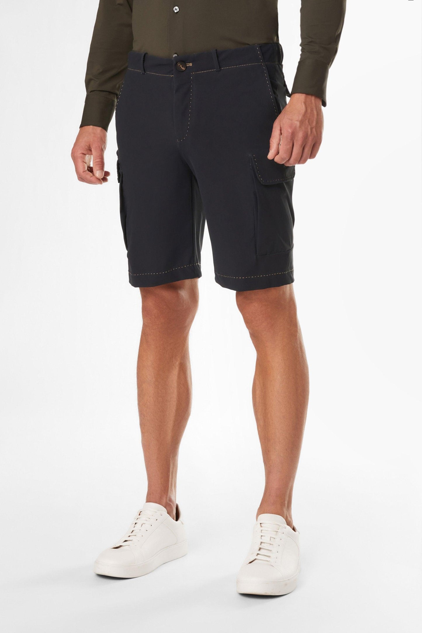 Pant Techno Indaco Cargo Short - RRD Roberto Ricci Designs - Official Online Store