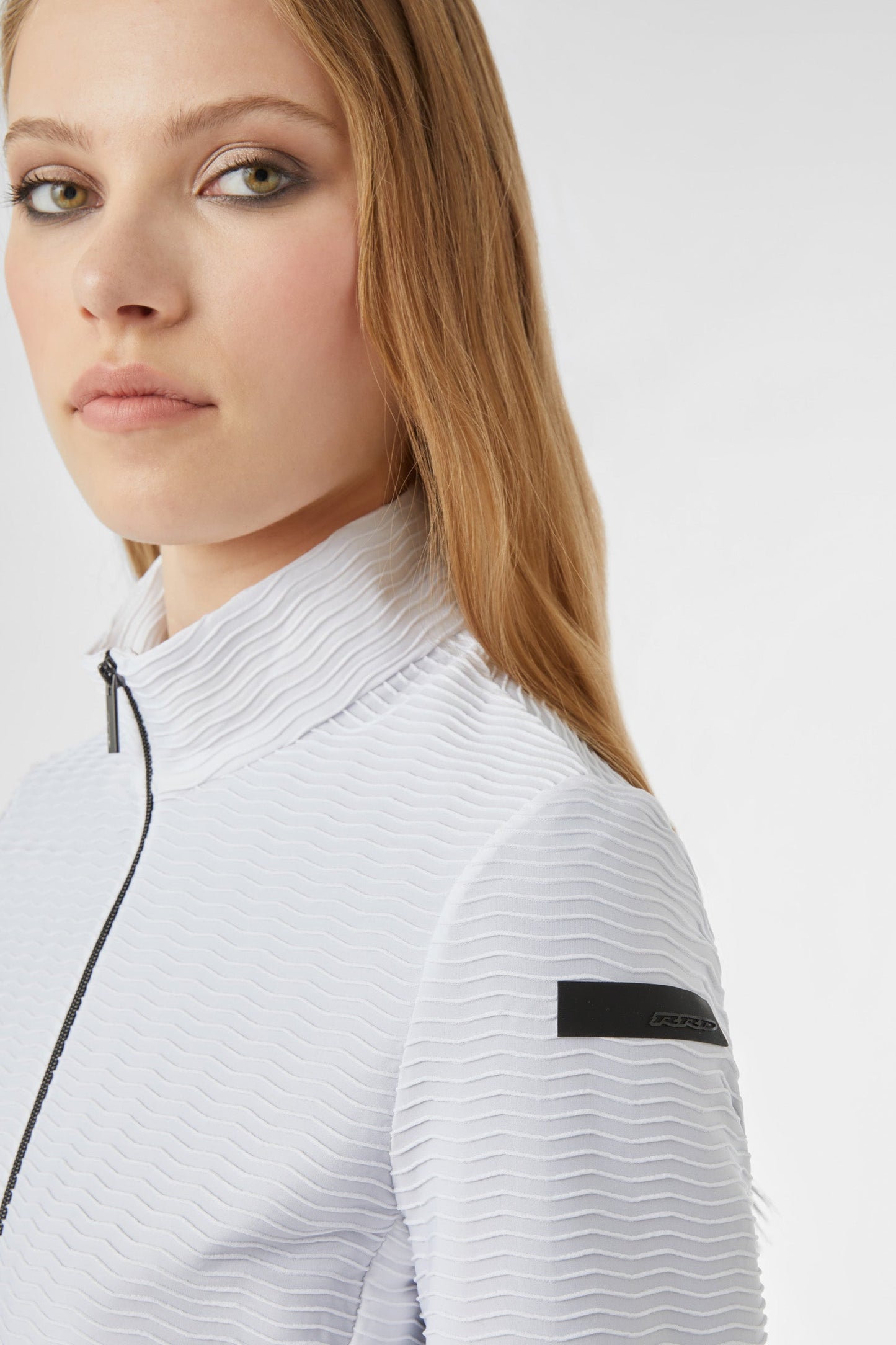 Fleece Summer Waves Zip Lady