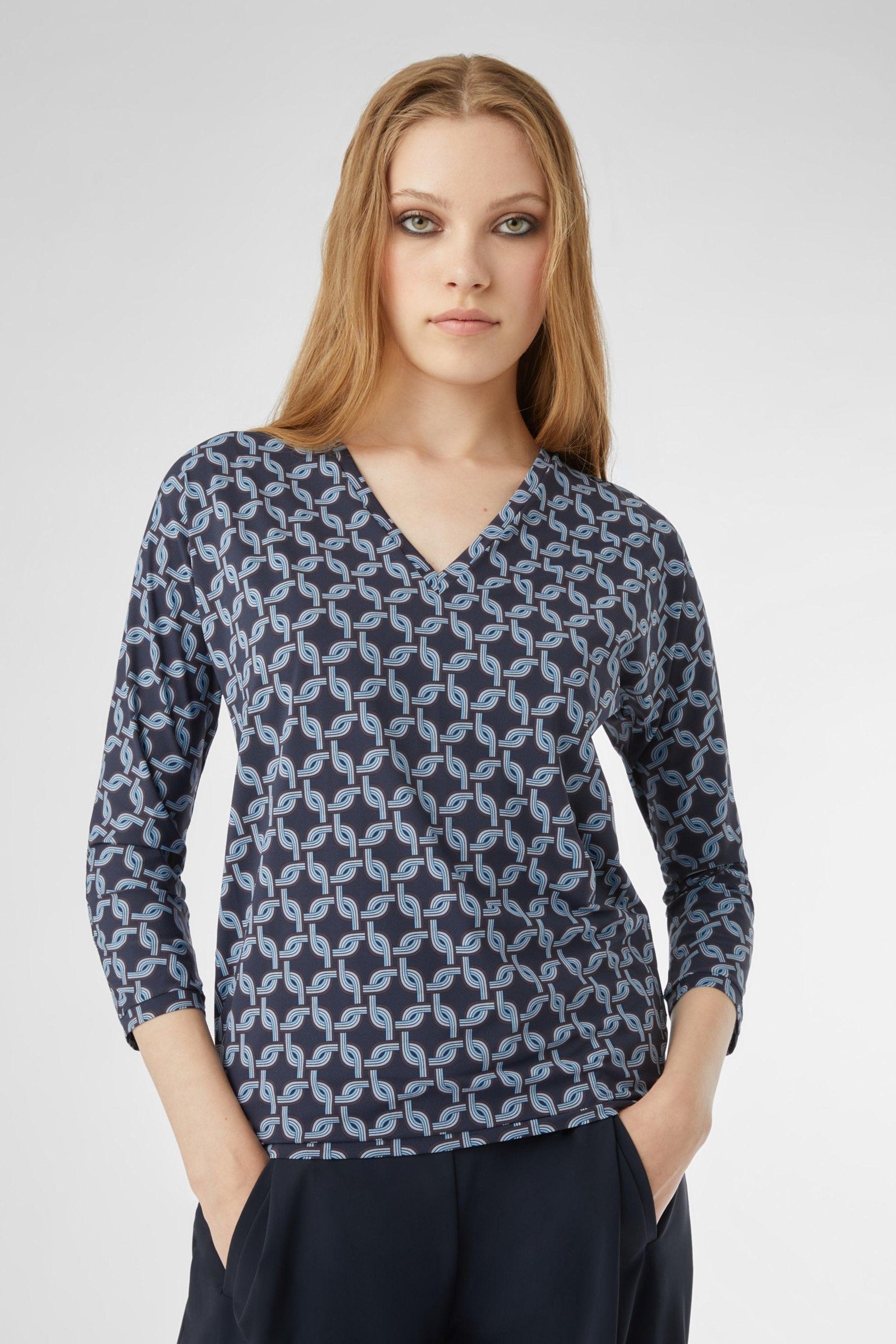 Shirty Licorice V-neck Lady - RRD Roberto Ricci Designs - Official Online Store