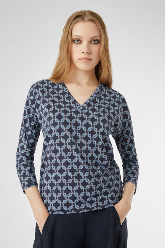 Shirty Licorice V-neck Lady - RRD Roberto Ricci Designs - Official Online Store