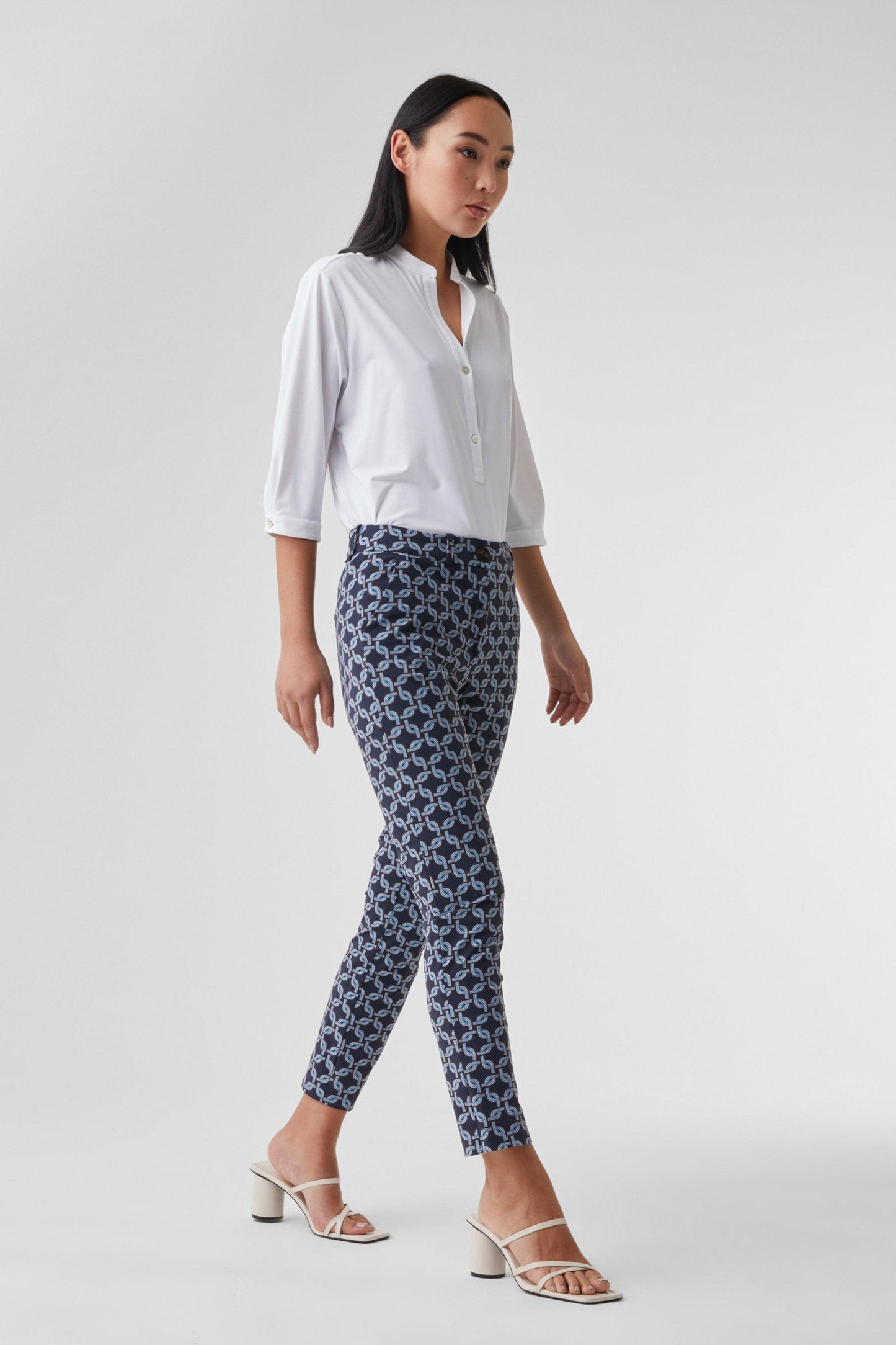 Pant Licorice Chino Lady - RRD Roberto Ricci Designs - Official Online Store