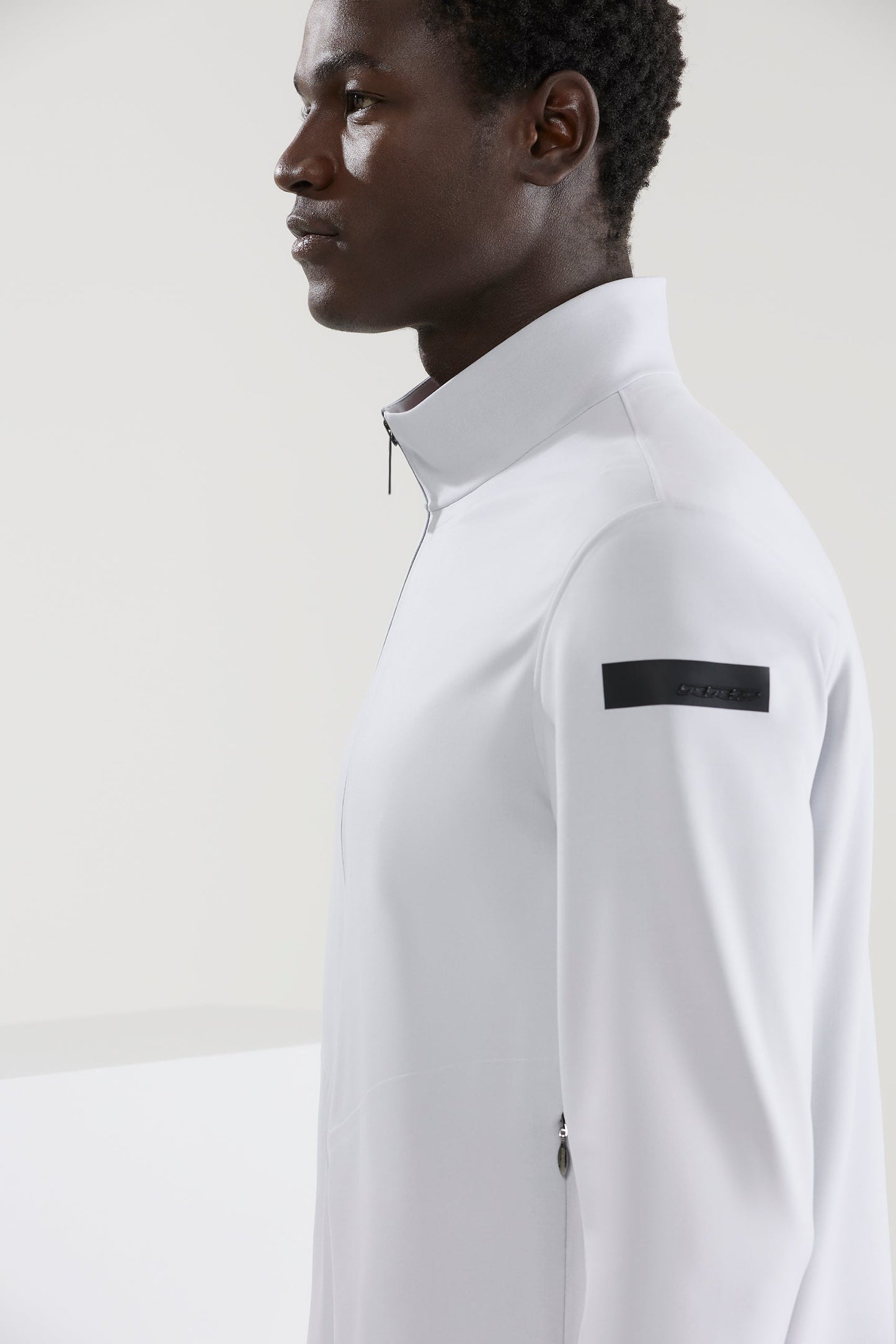 Fleece White Sun Full Zip