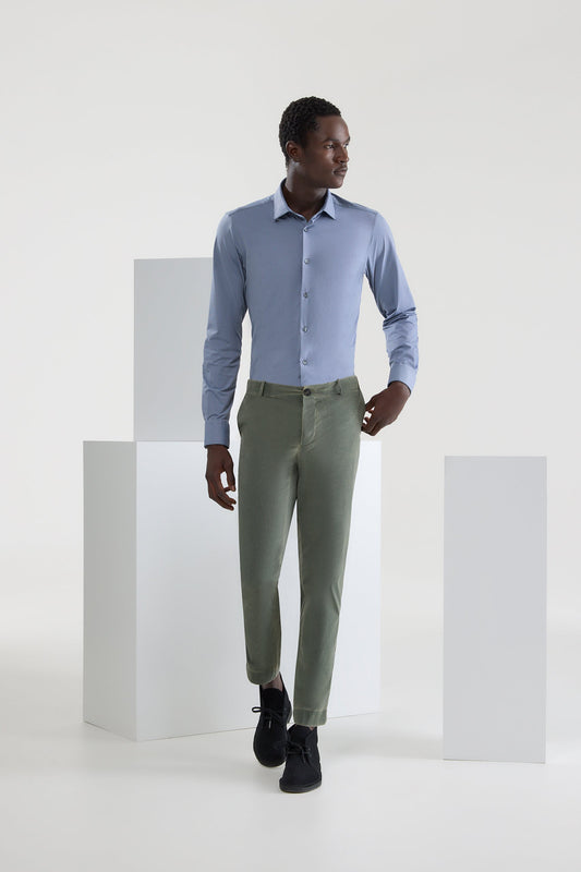 Shirt Oxford Jacquard Open
