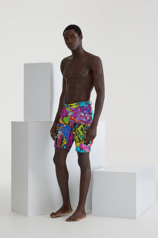 Pant Street Art Cargo Short