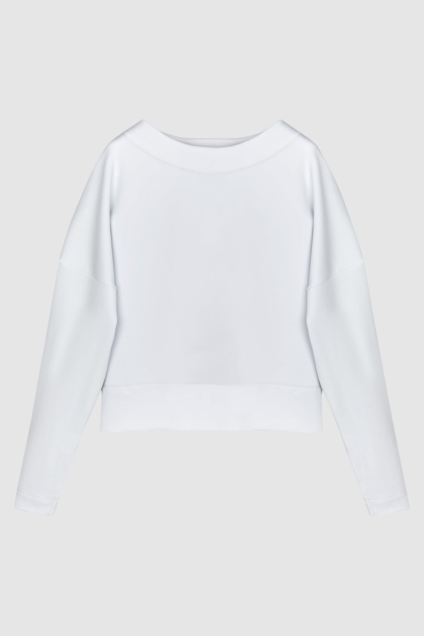 Fleece Basic Crop Wom