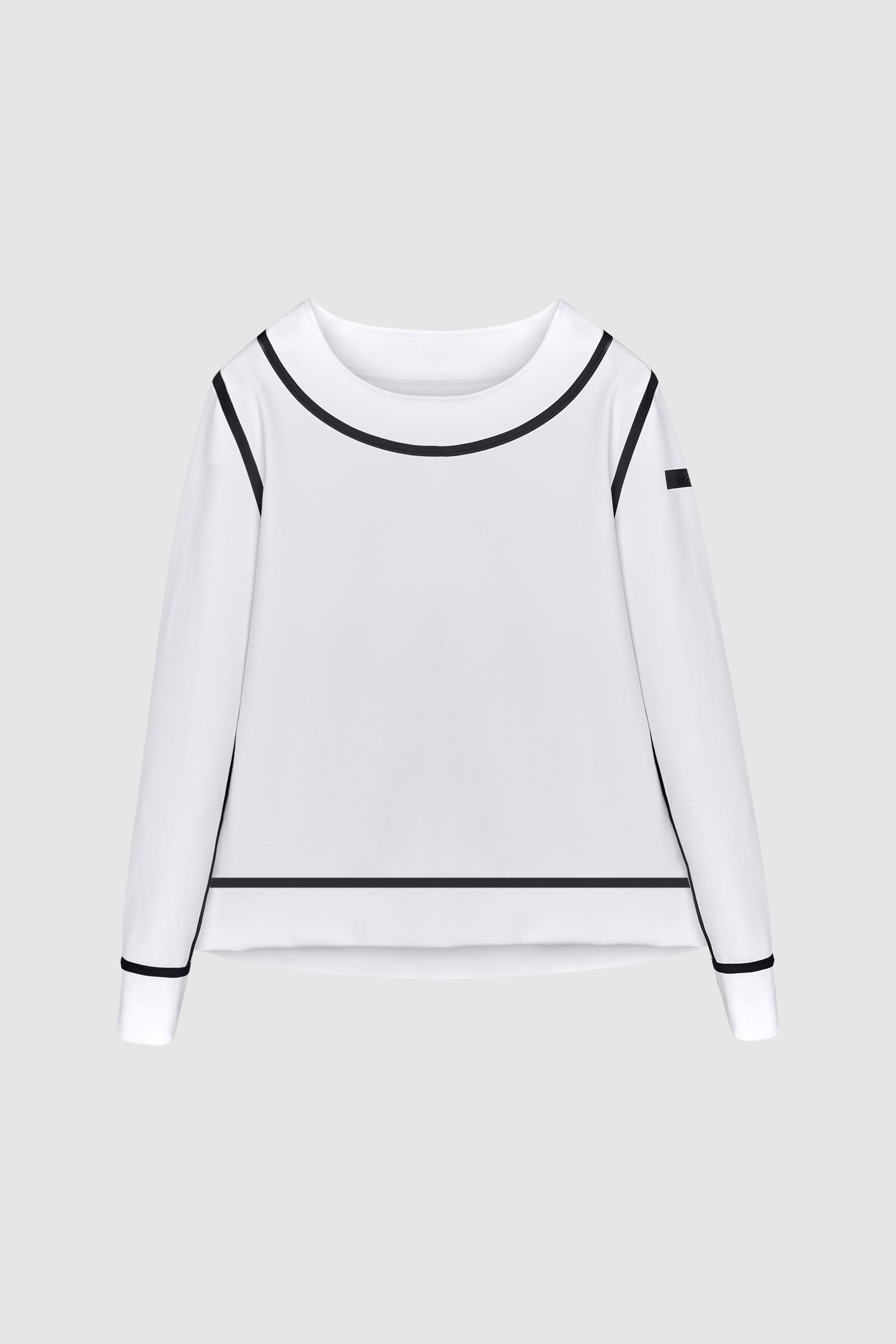 Fleece White Sun Round Wom