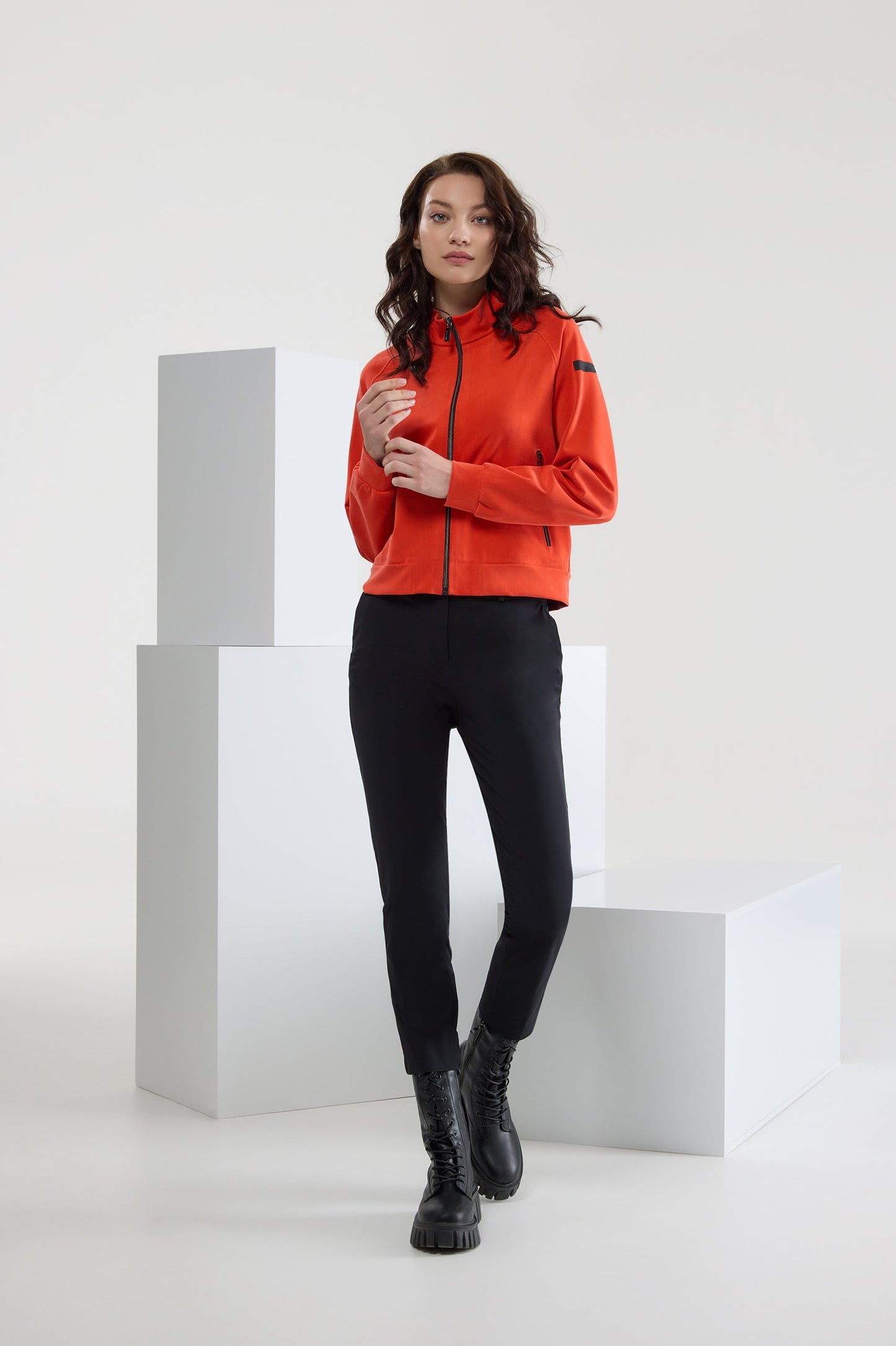 Fleece Cupro Zip Wom