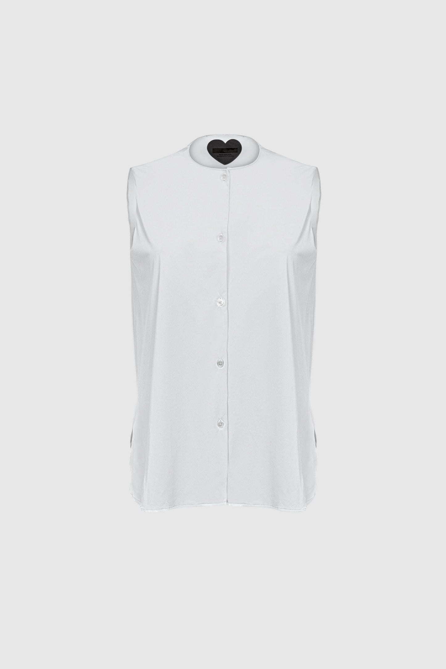 Shirt Oxford Sleveless Wom