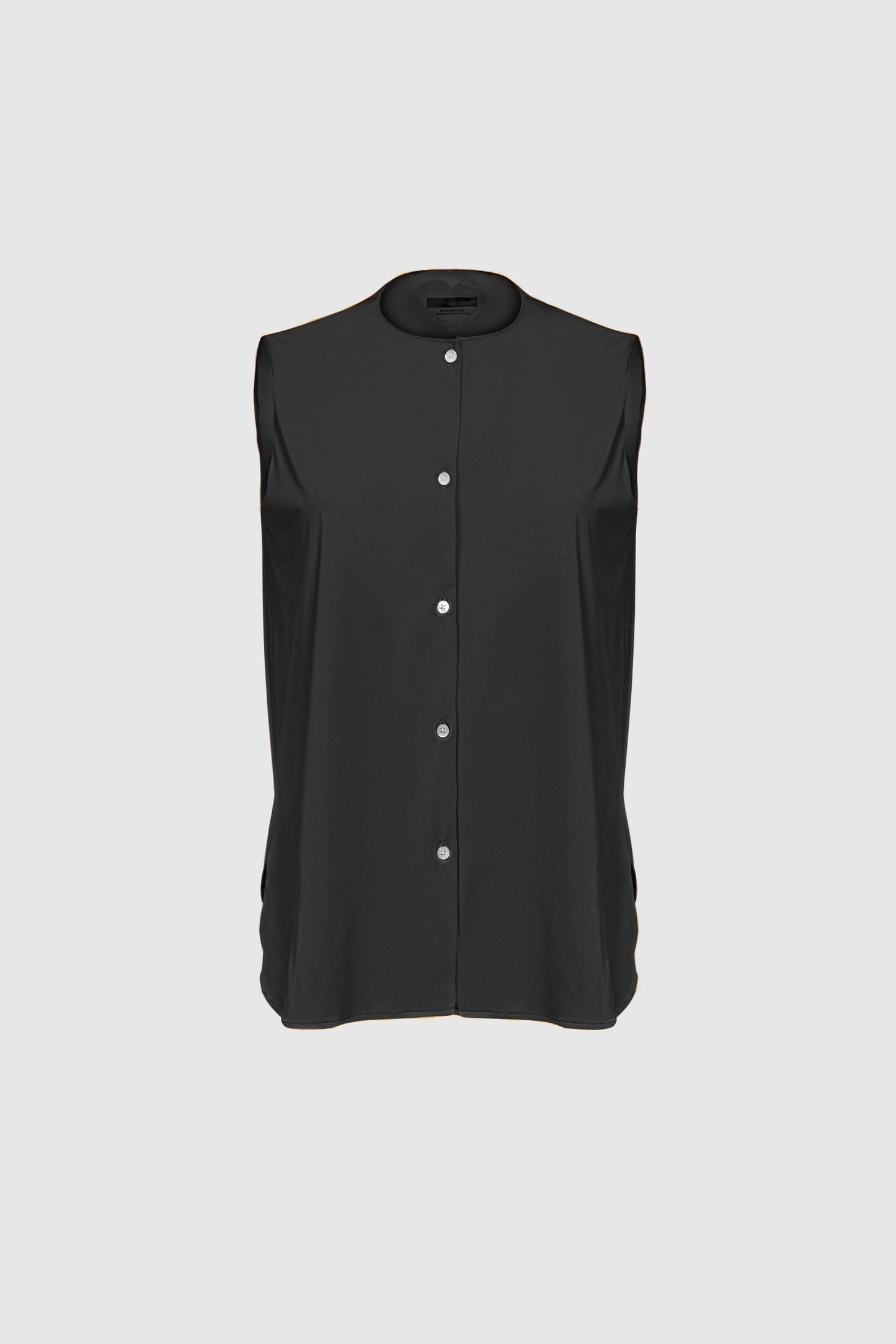 Shirt Oxford Sleveless Wom