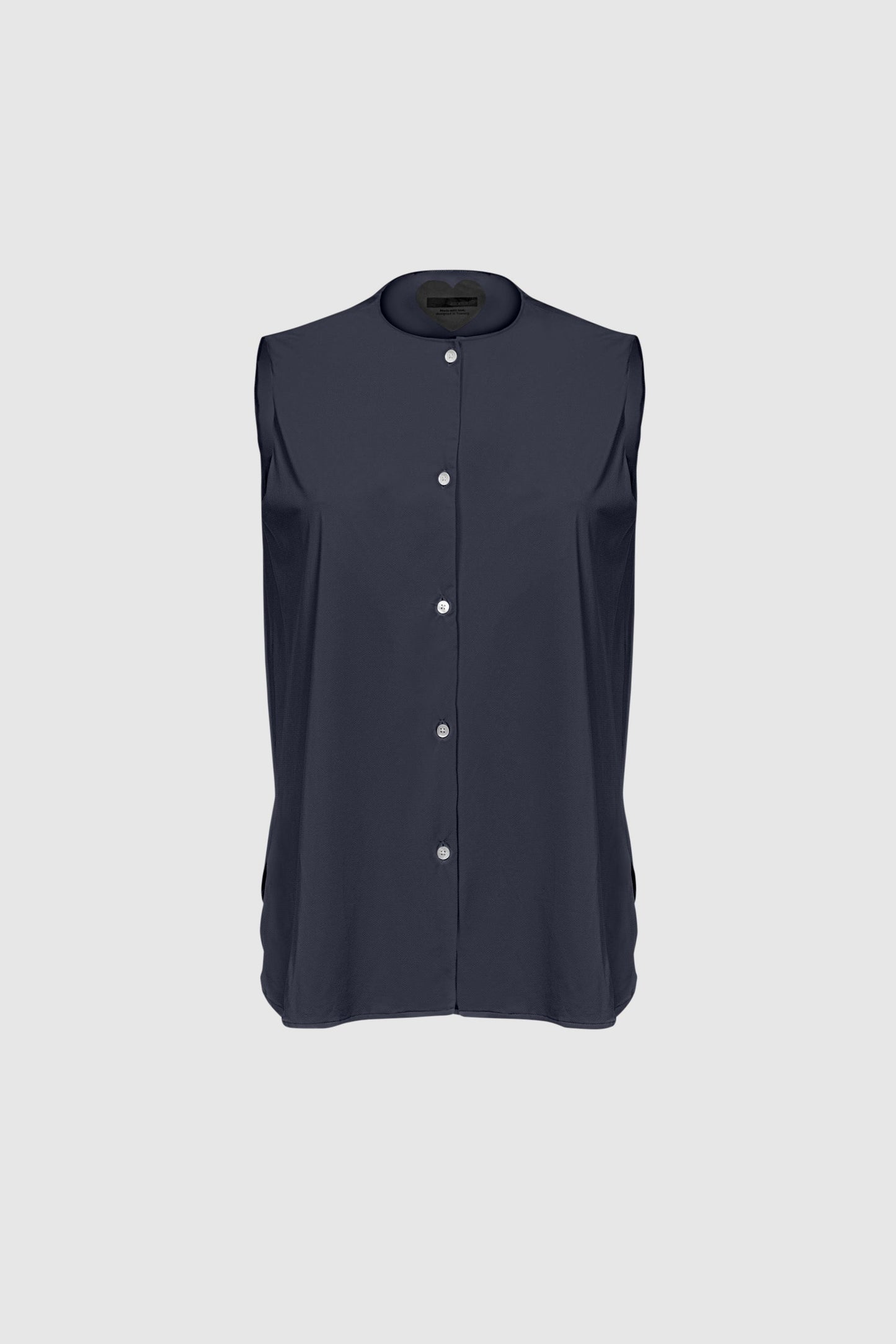 Shirt Oxford Sleveless Wom