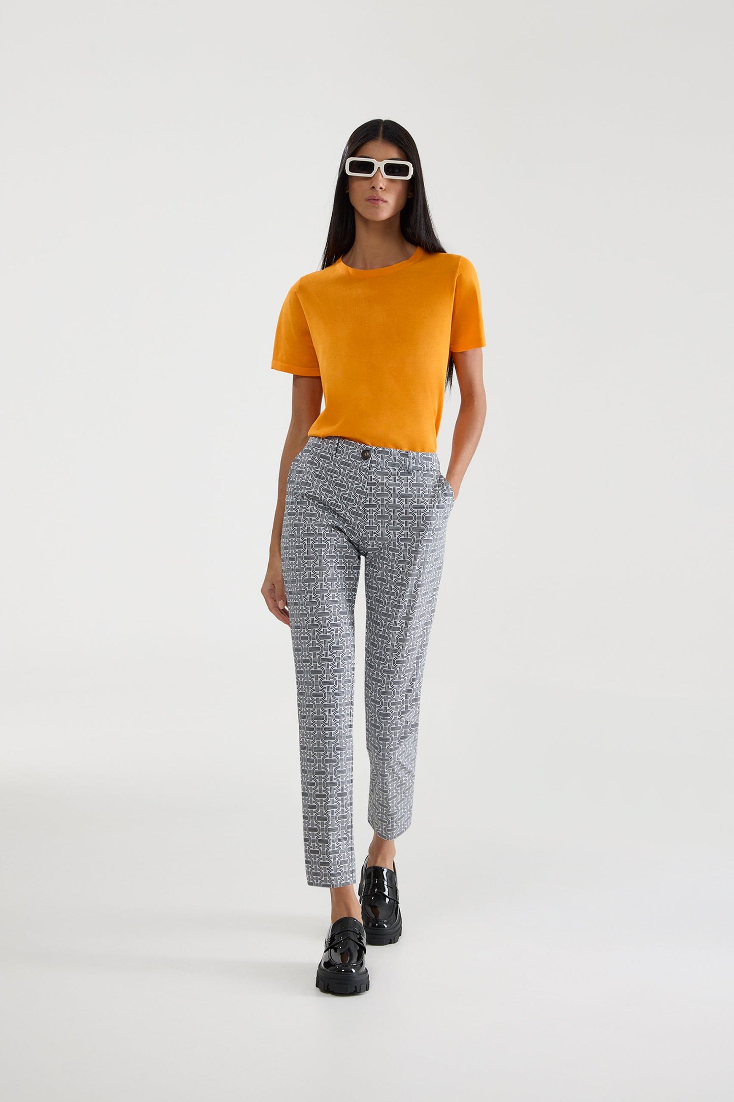 Pant Chain Chino Wom