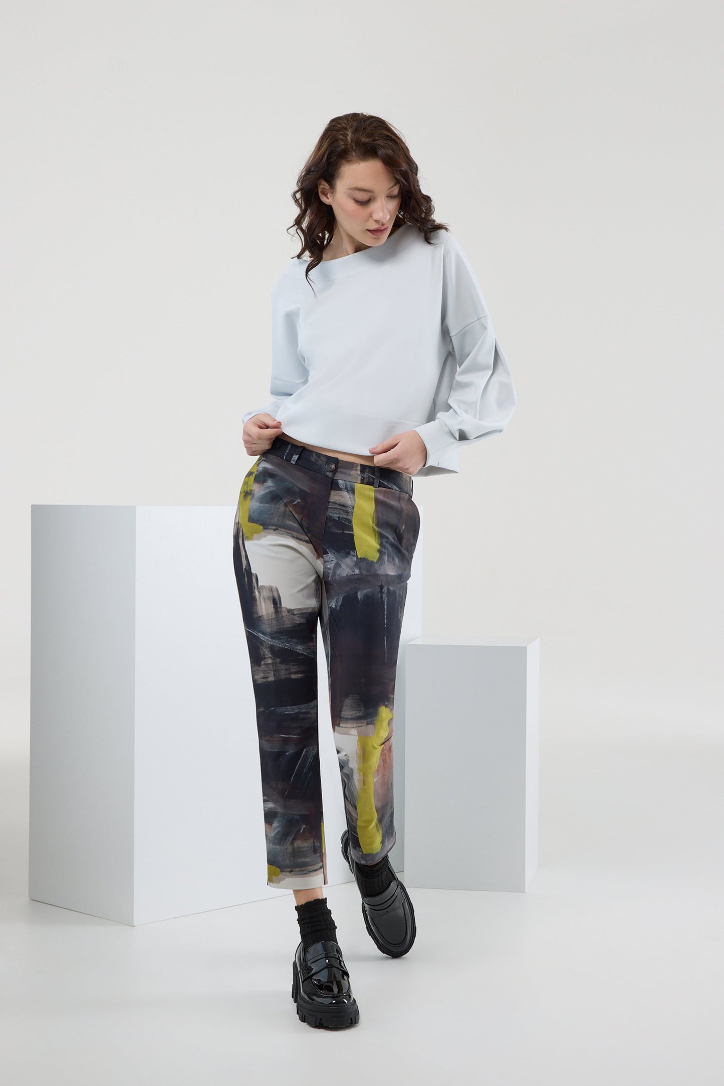 Pant Paint Chino Wom