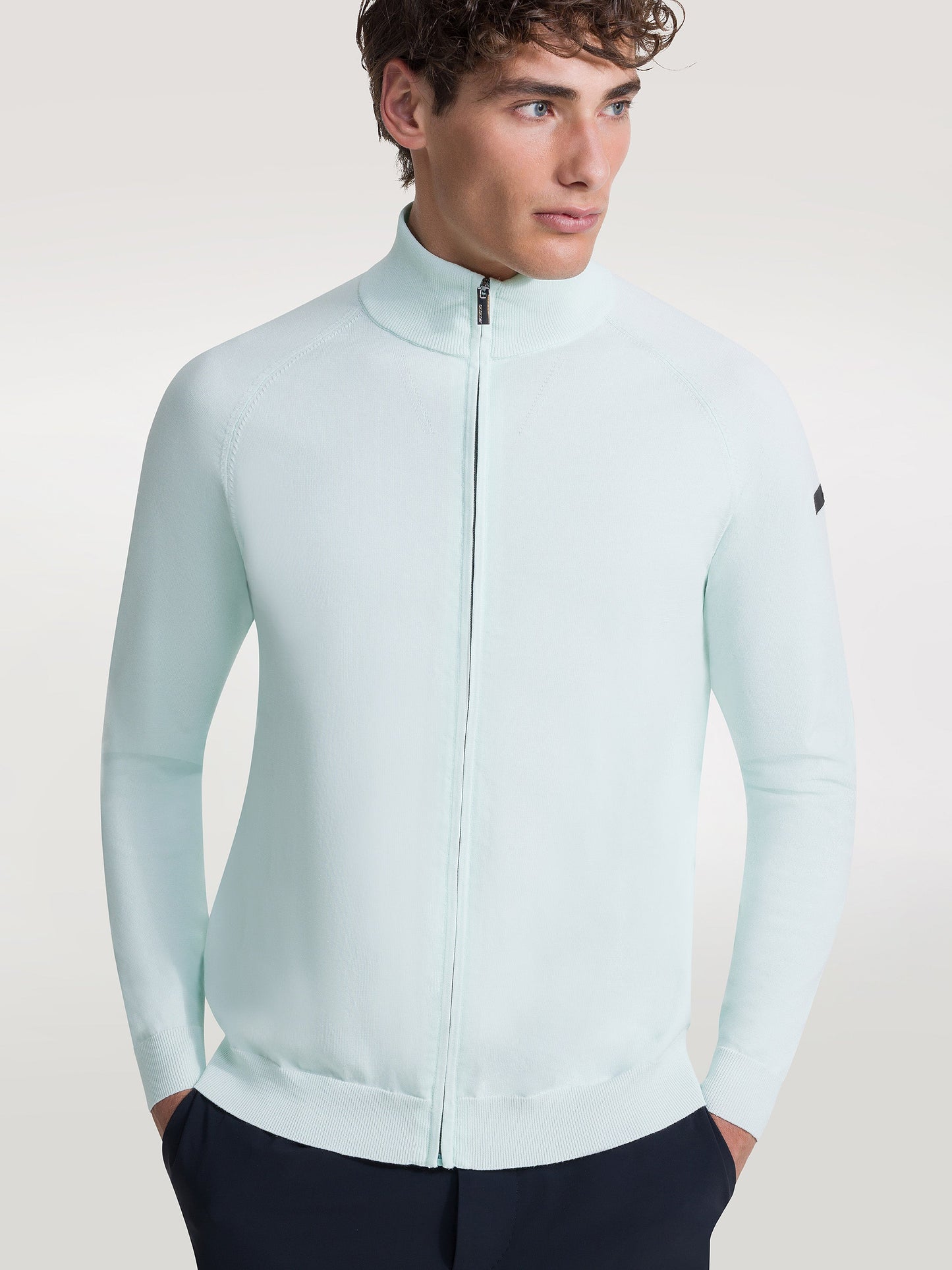 Amos Full Zip Knit