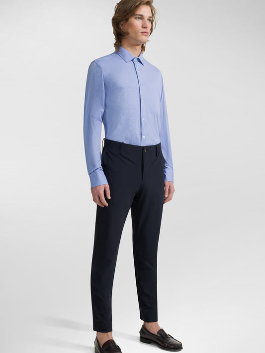 Oxford Jacquard Open Shirt