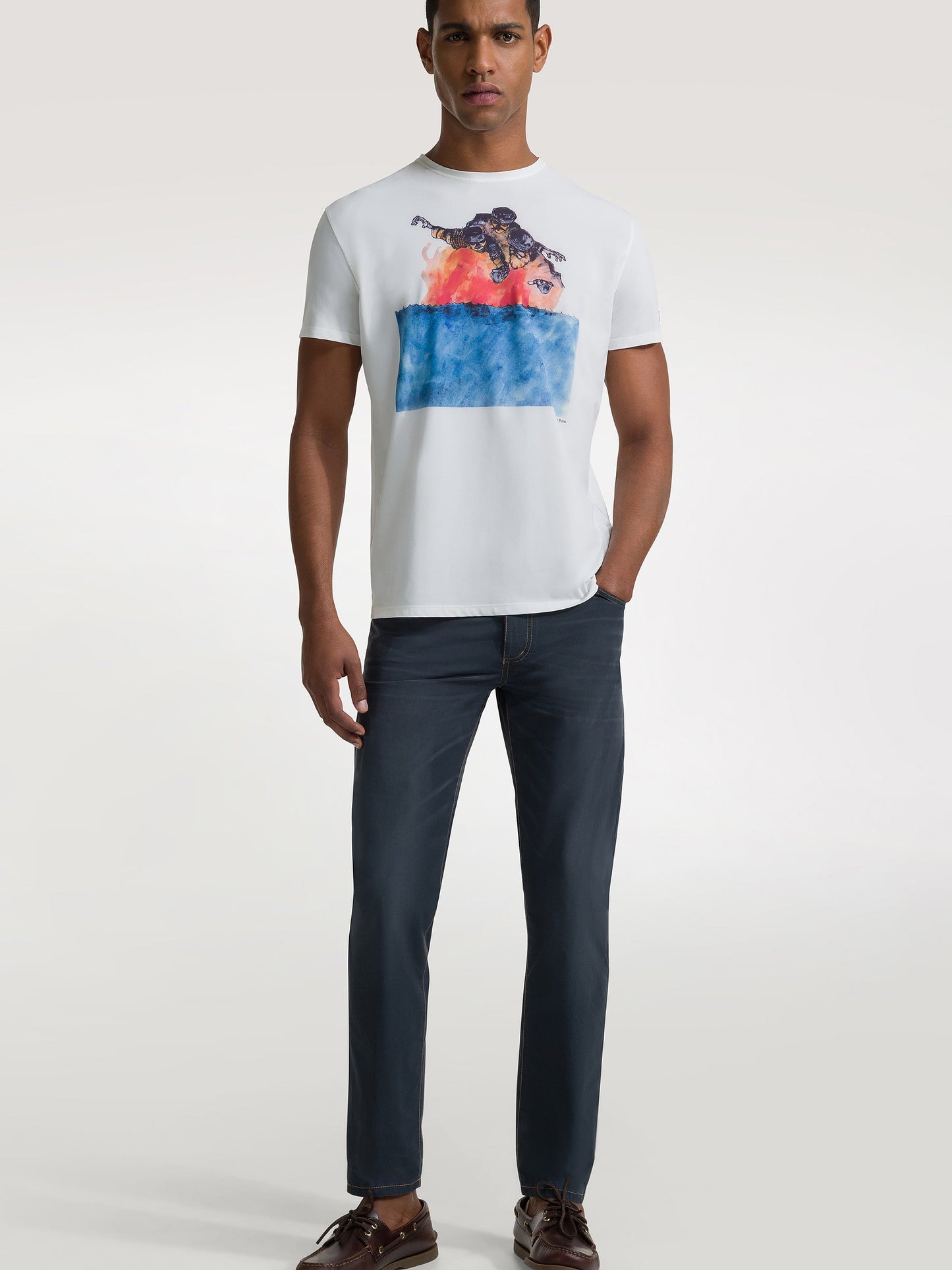 Techno Indaco Pant