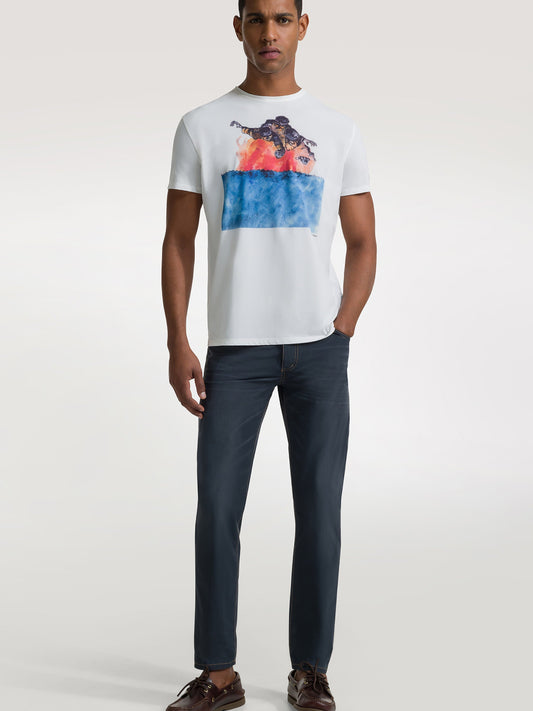 Techno Indaco Pant
