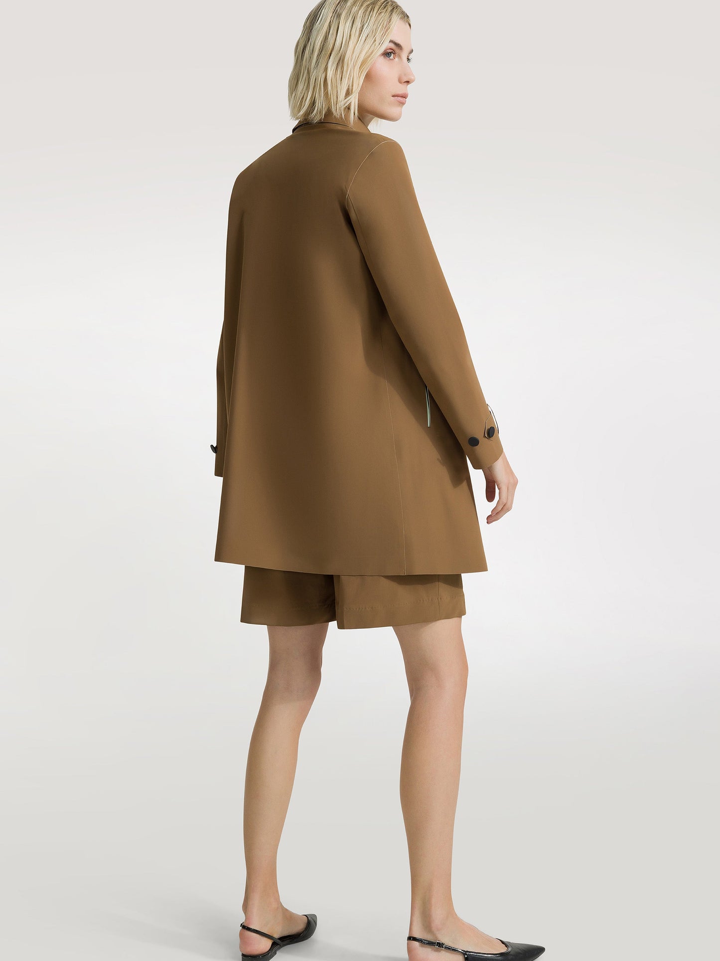 Techno Color Coat Wom Jkt