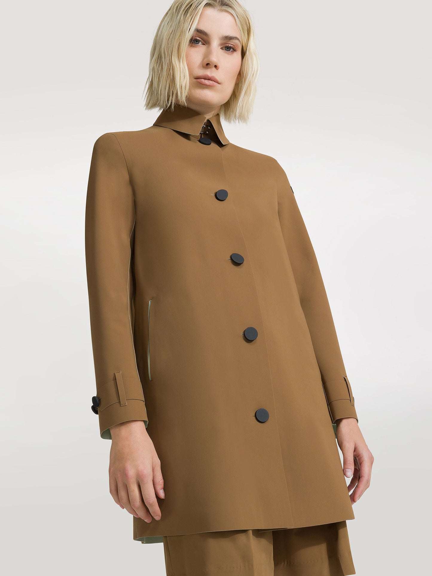 Techno Color Coat Wom Jkt