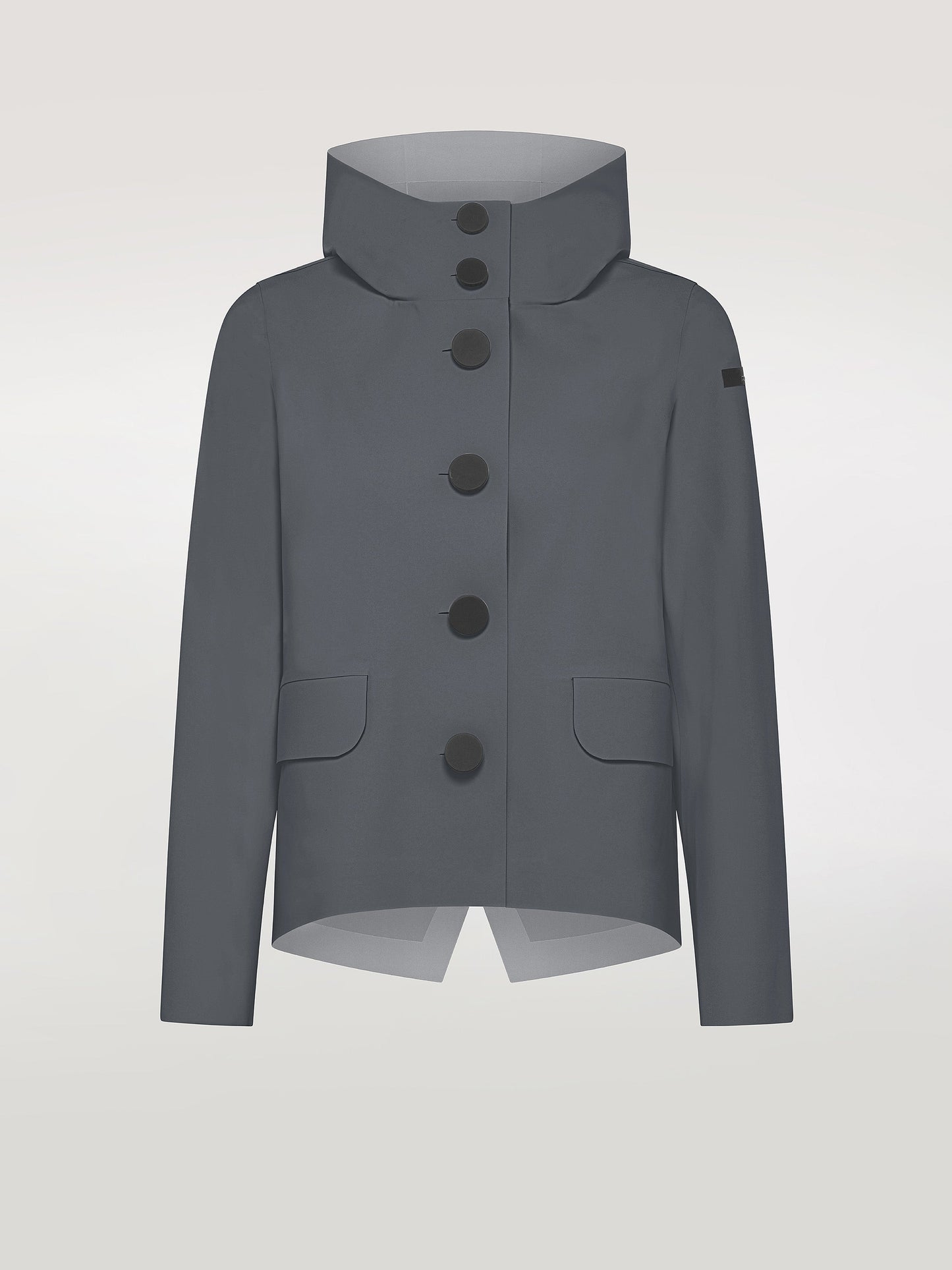 Techno Color Hood Wom Jkt