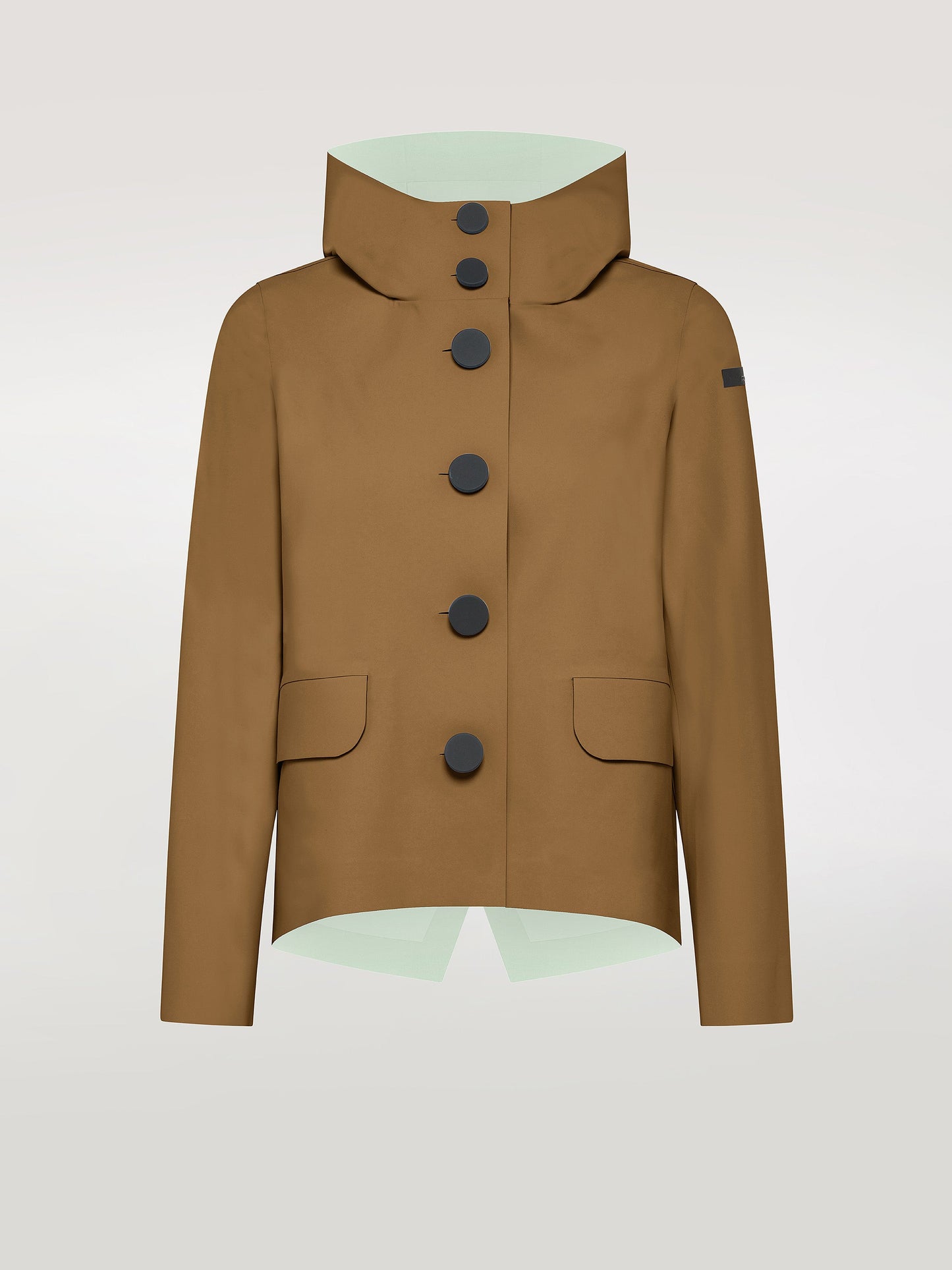 Techno Color Hood Wom Jkt