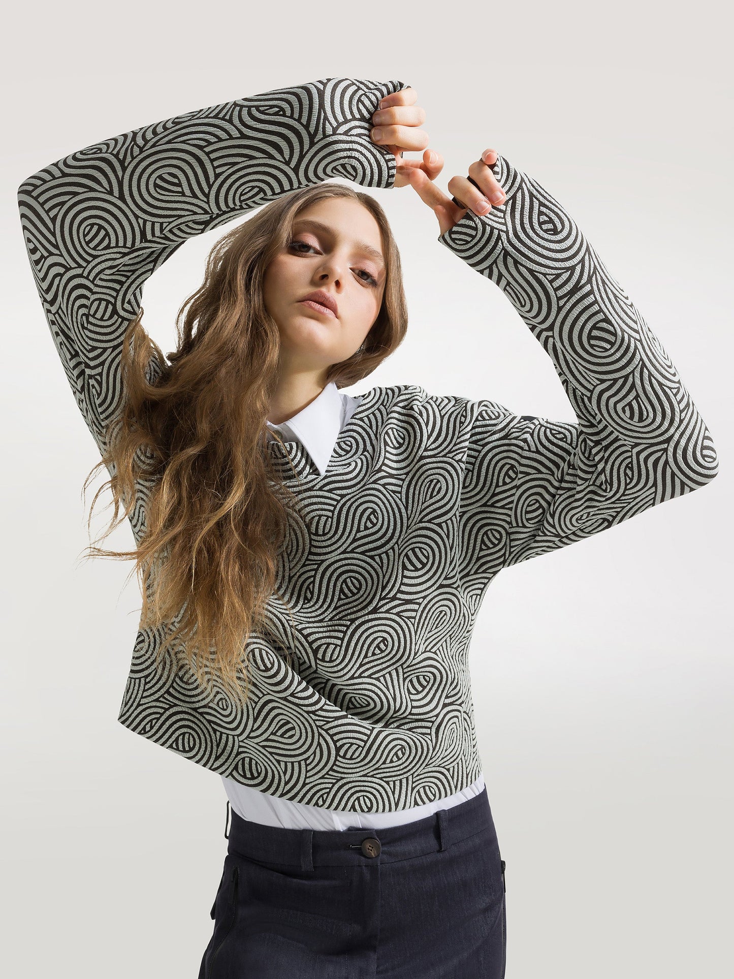 Sir Clo Crop Wom Fleece