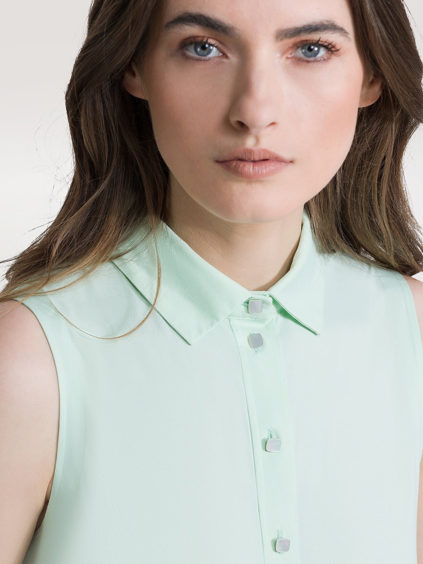 Oxford Sleeveless Wom Polo