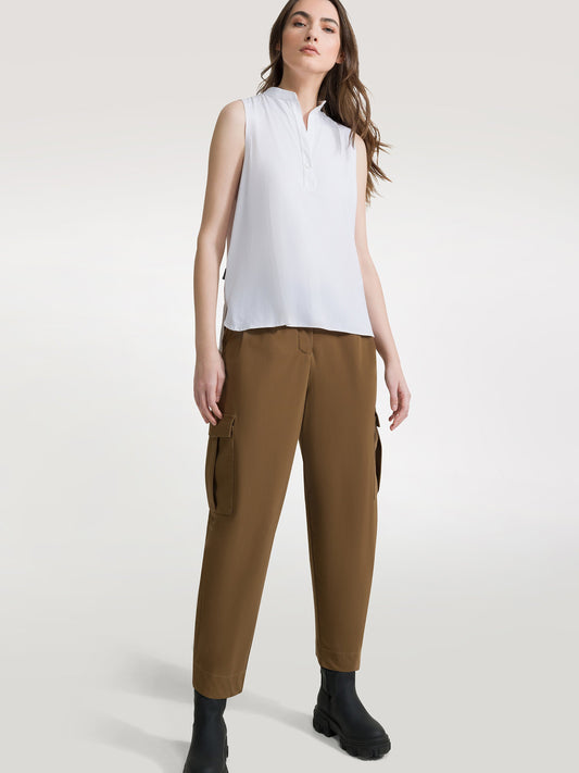 Micro White Kor Wom Shirty