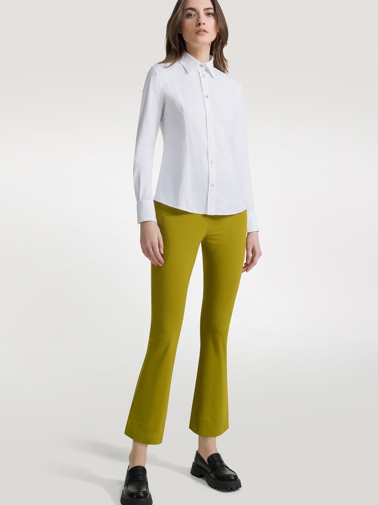 Micro White Wom Shirt