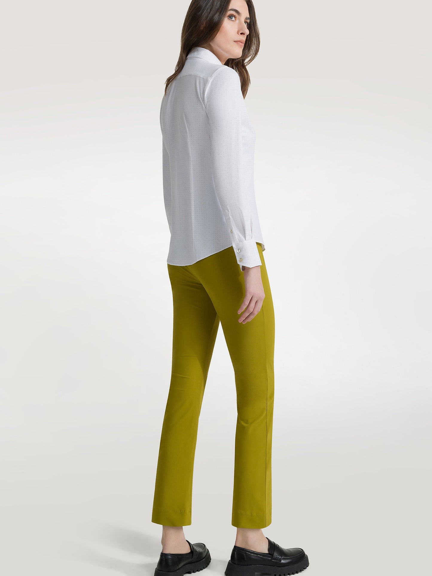 Micro White Wom Shirt