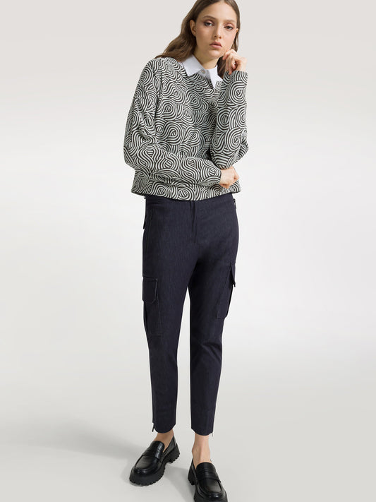 Marina Skinny Cargo Wom Pant