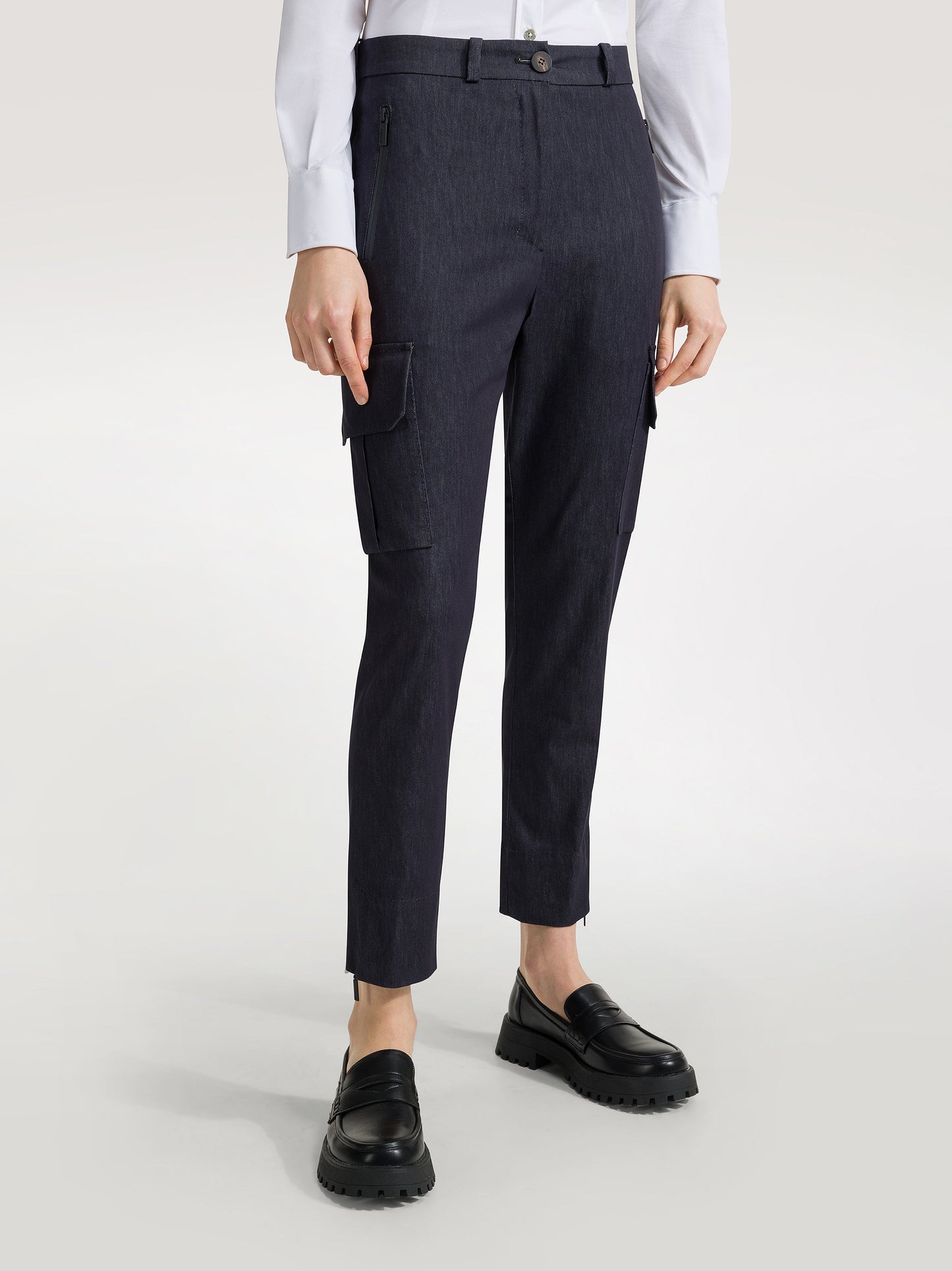 Marina Skinny Cargo Wom Pant