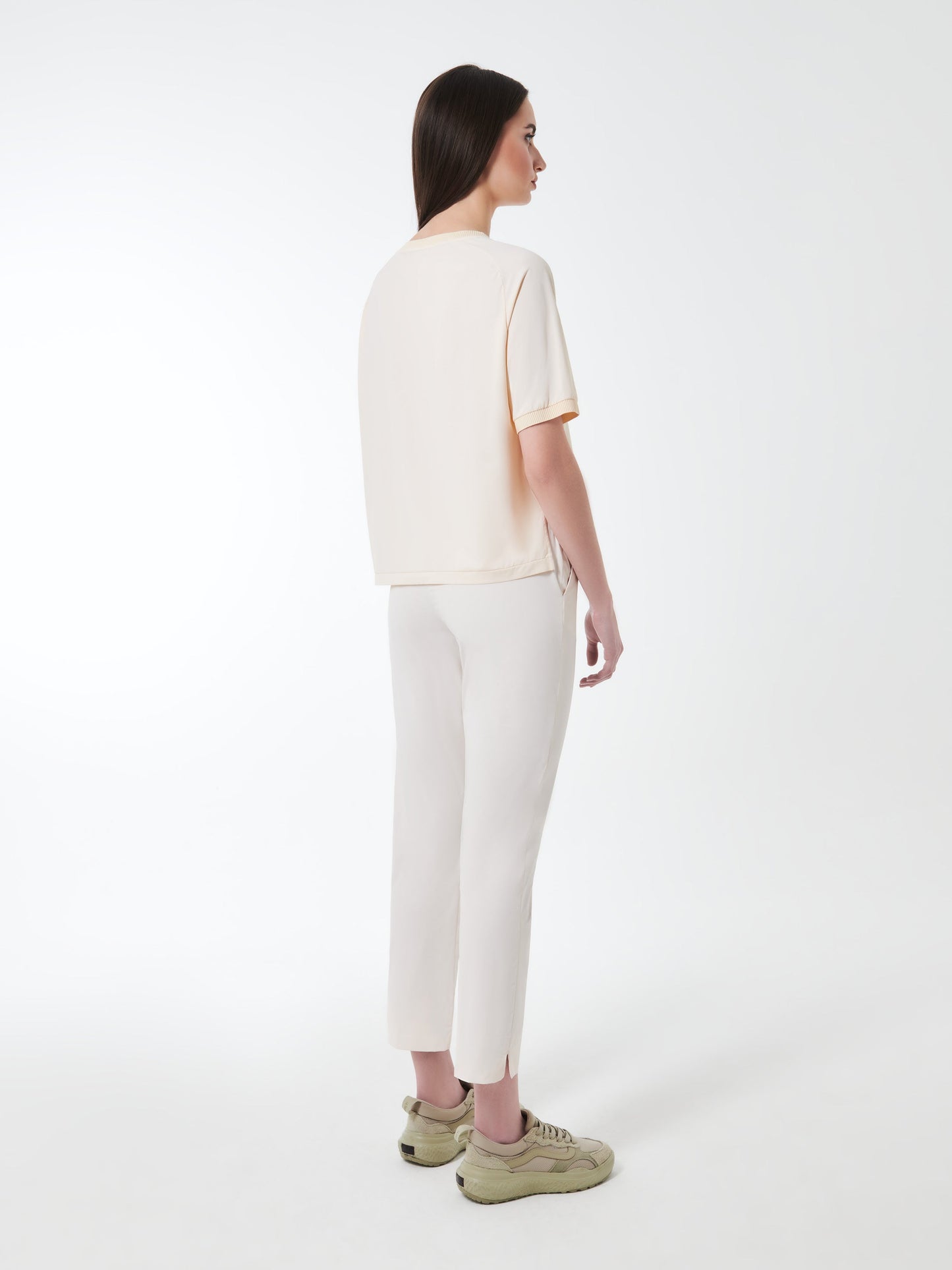 Oxford Gdy Crop Wom Shirty