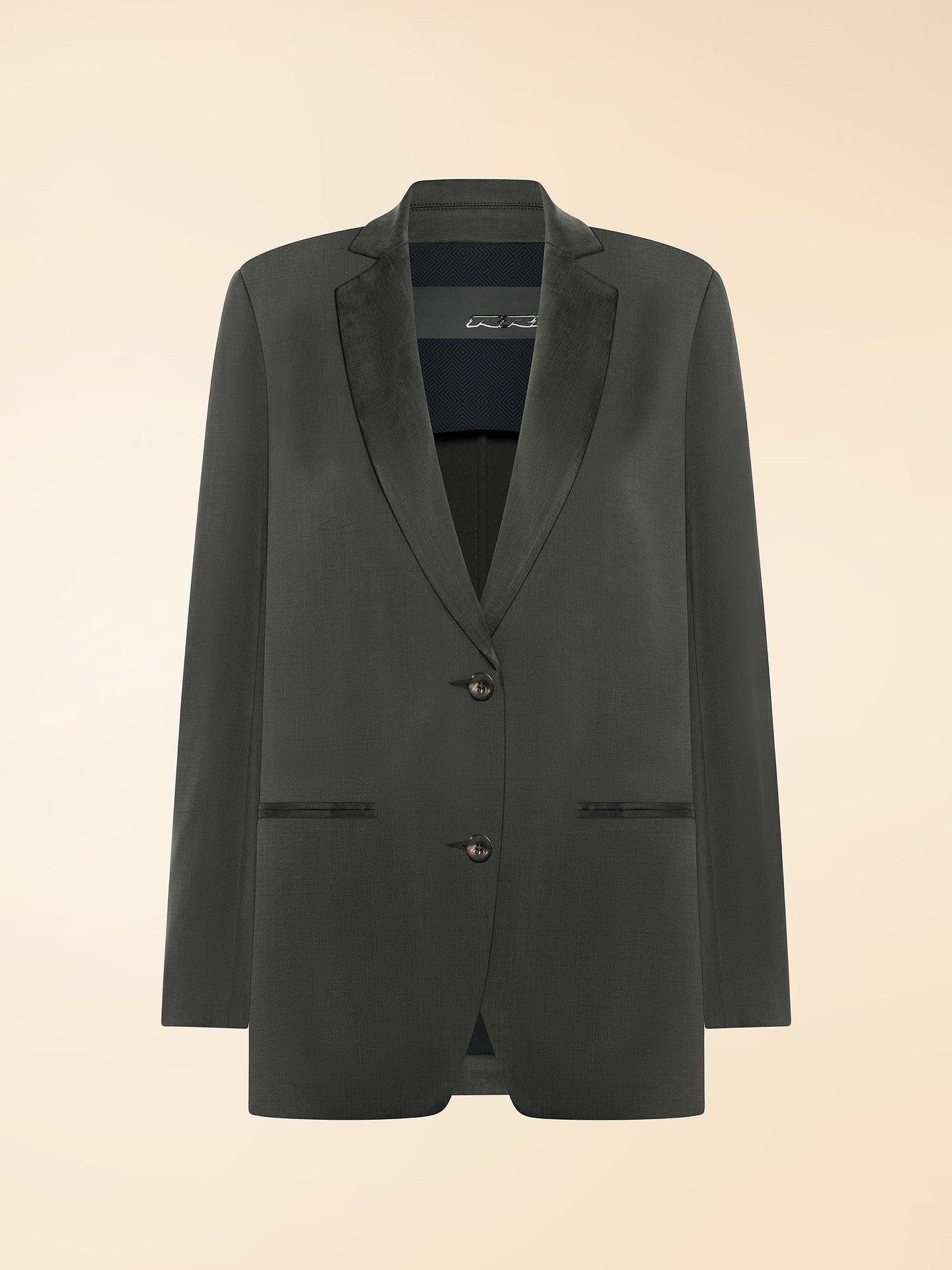 Cupro Boyfriend Wom Blazer - RRD Roberto Ricci Designs - Official Online Store