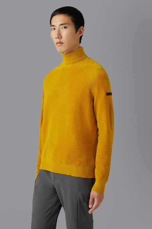 Knit Velvet Turtleneck