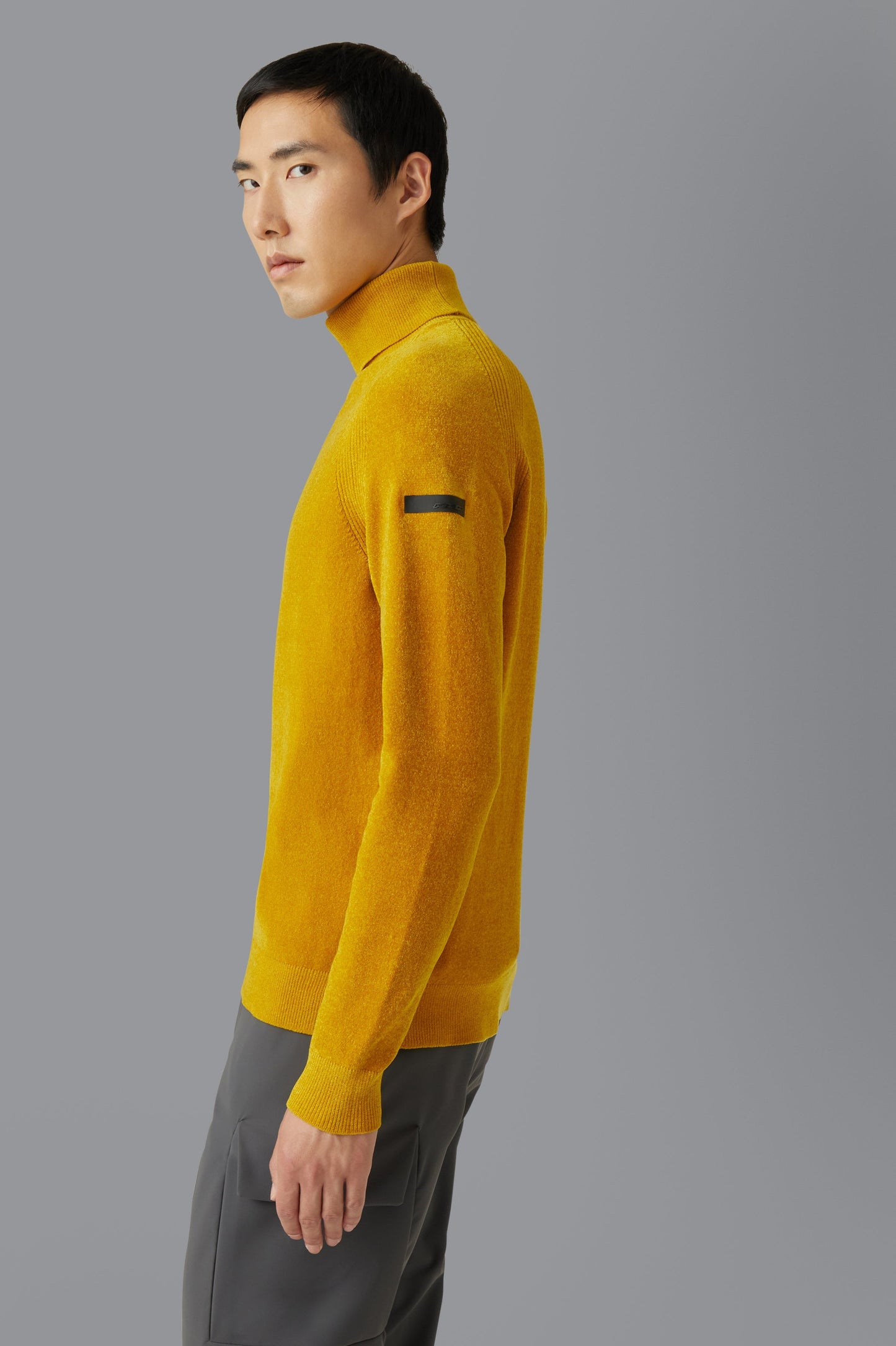 Knit Velvet Turtleneck