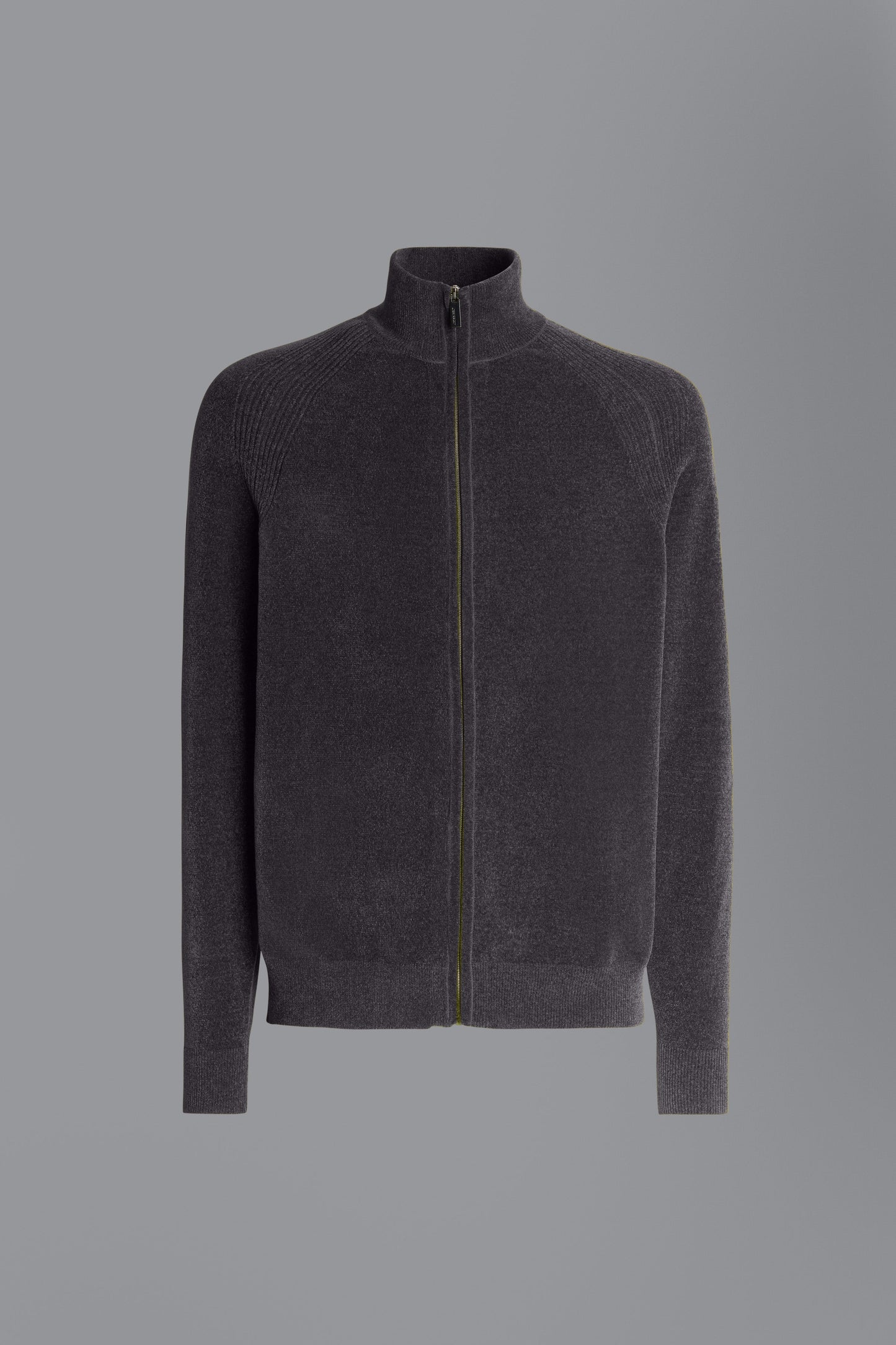 Knit Velvet Full Zip