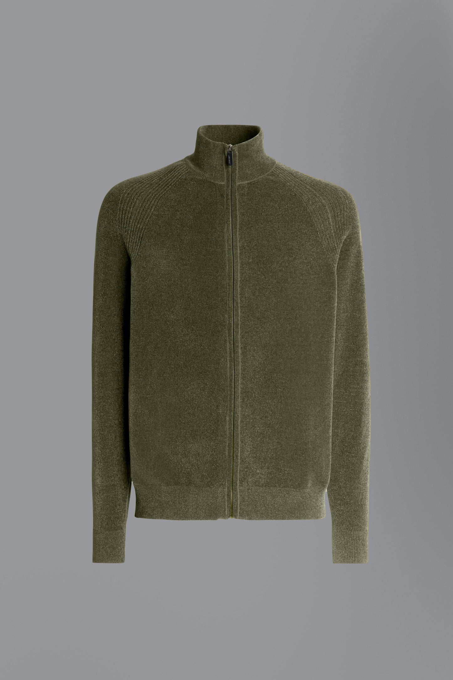 Knit Velvet Full Zip