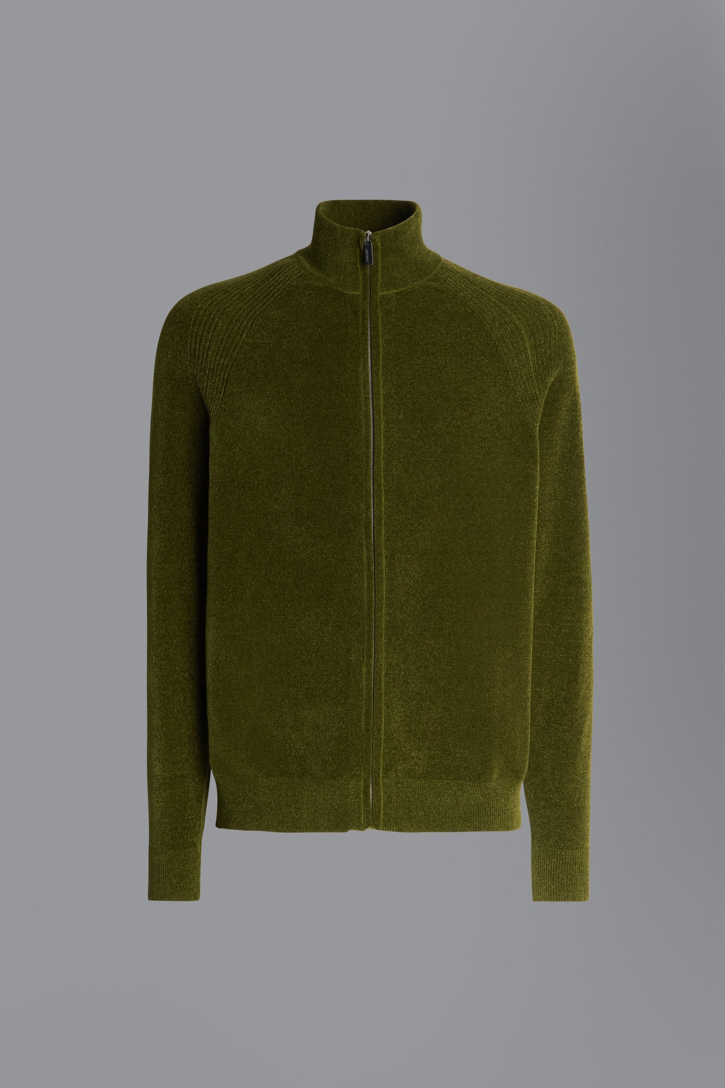 Knit Velvet Full Zip