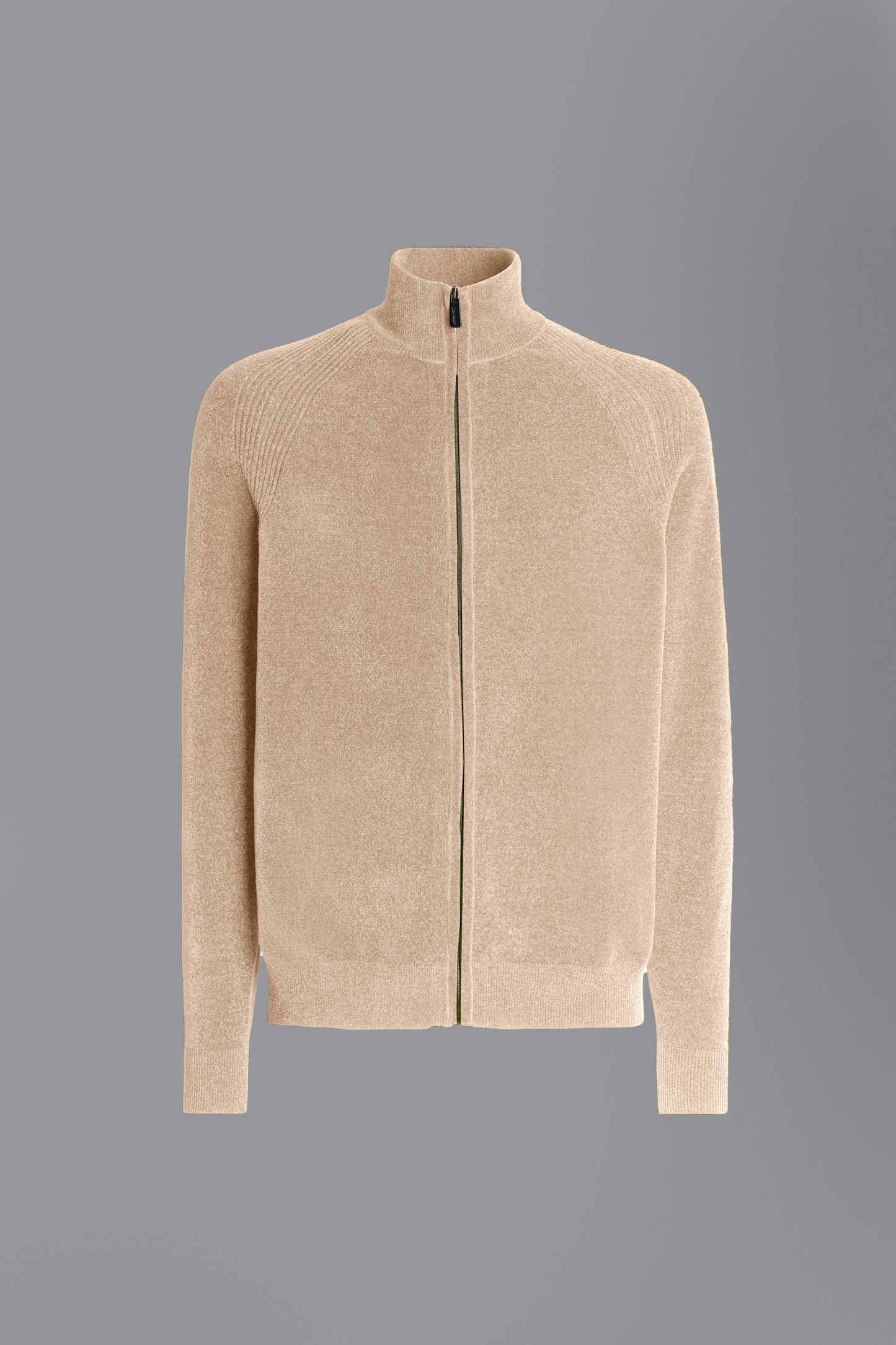 Knit Velvet Full Zip