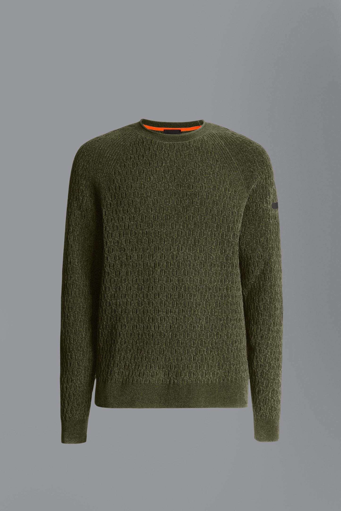 Knit Velvet Fisherman Round