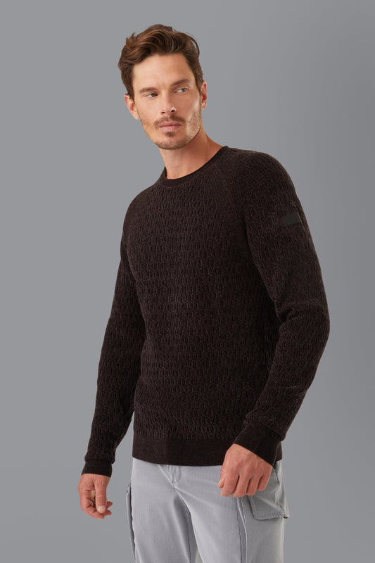 Knit Velvet Fisherman Round