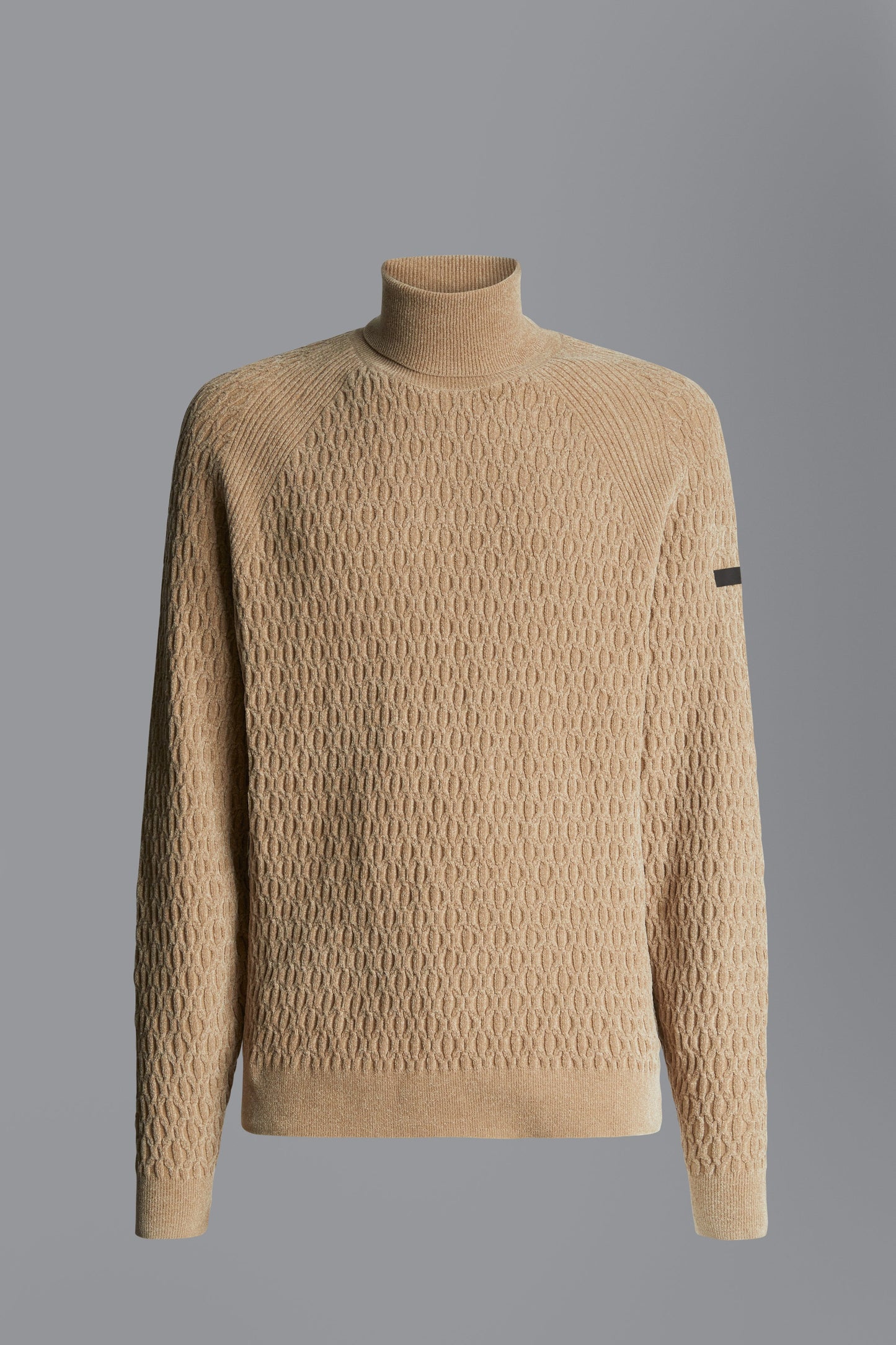 Knit Velvet Fisherman Turtleneck