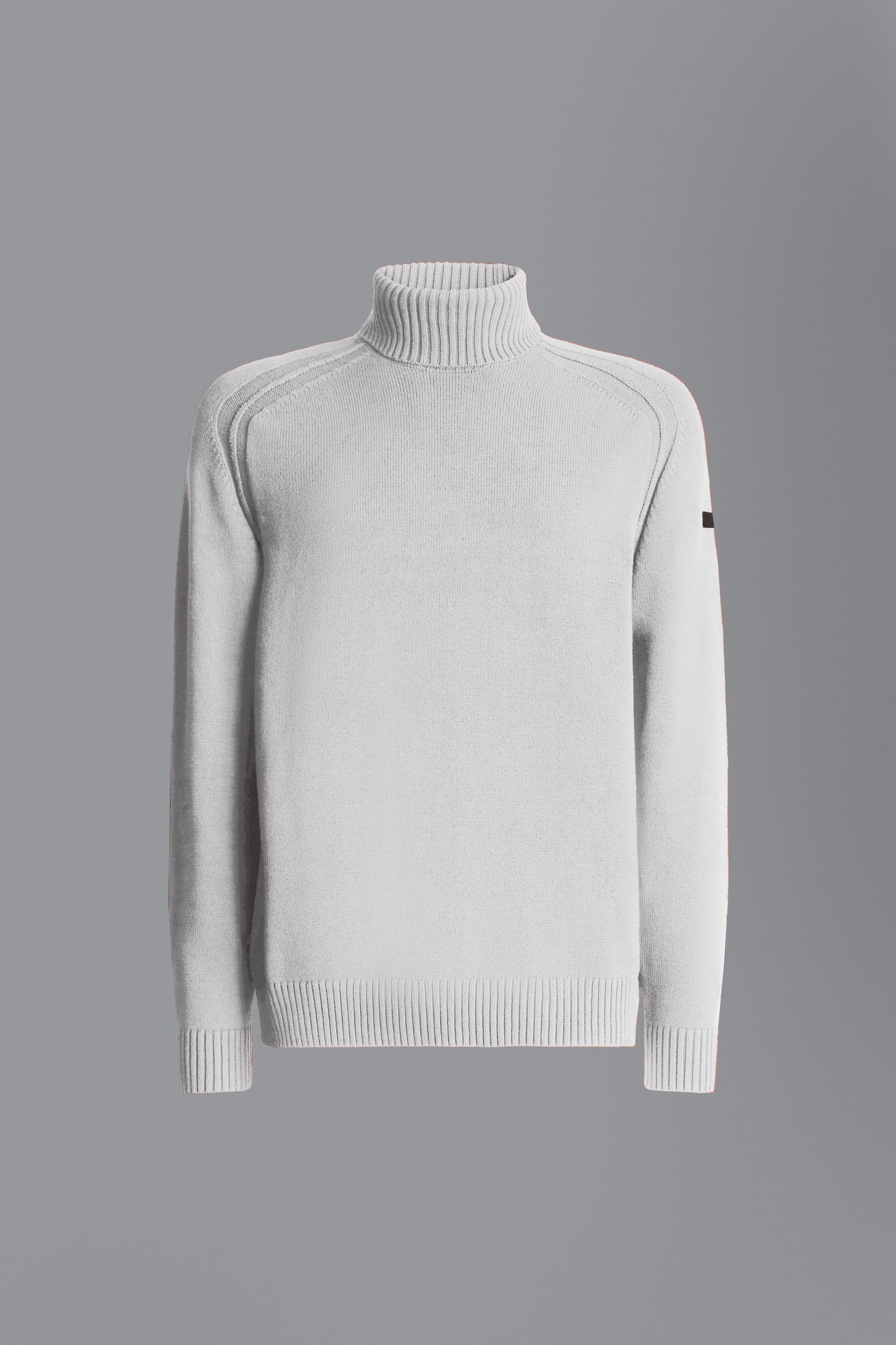Knit Cotton Plain Turtleneck